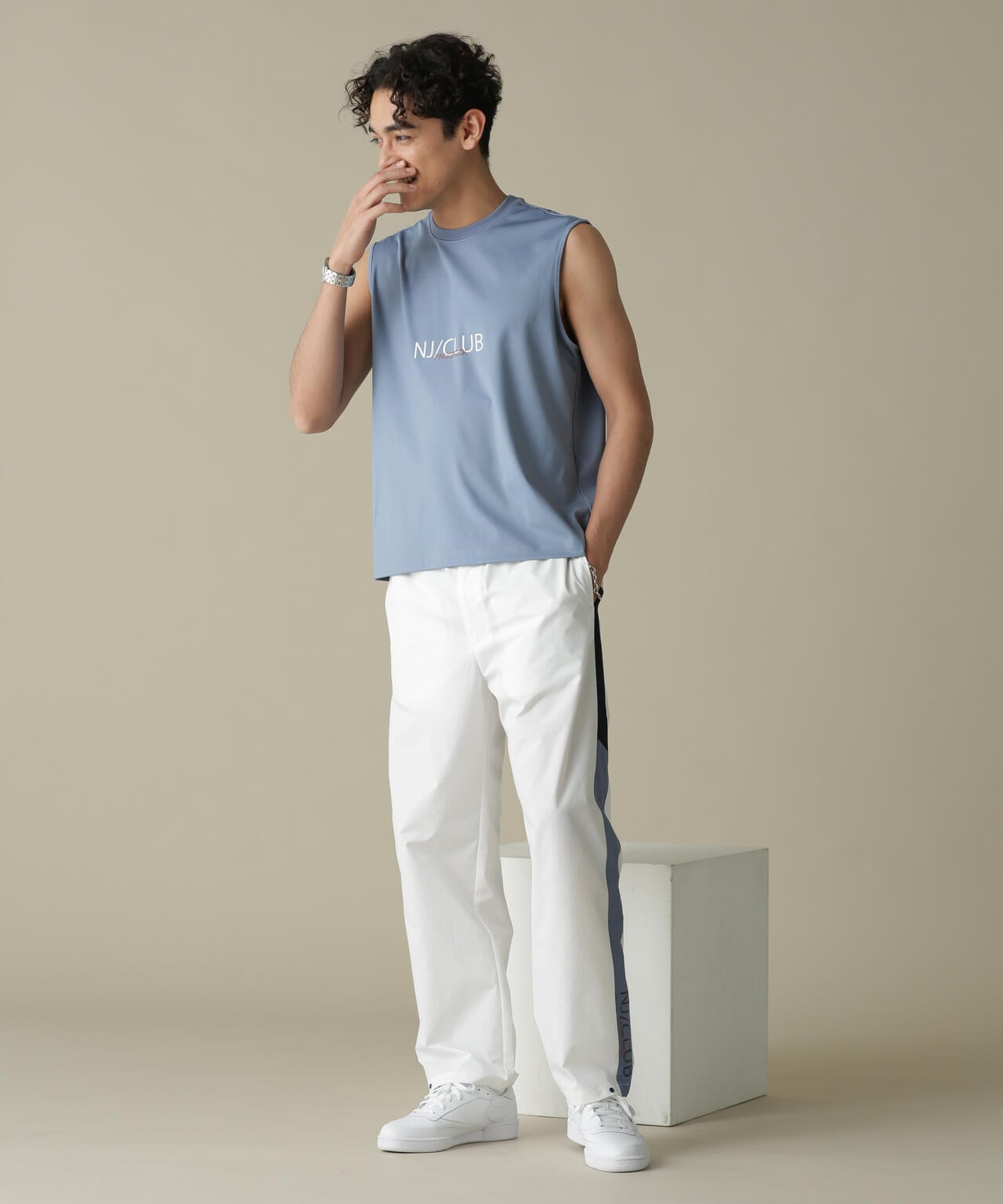 「NJ/CLUB」PARKSTOCK トラックパンツ(セットアップ可) 6684127220