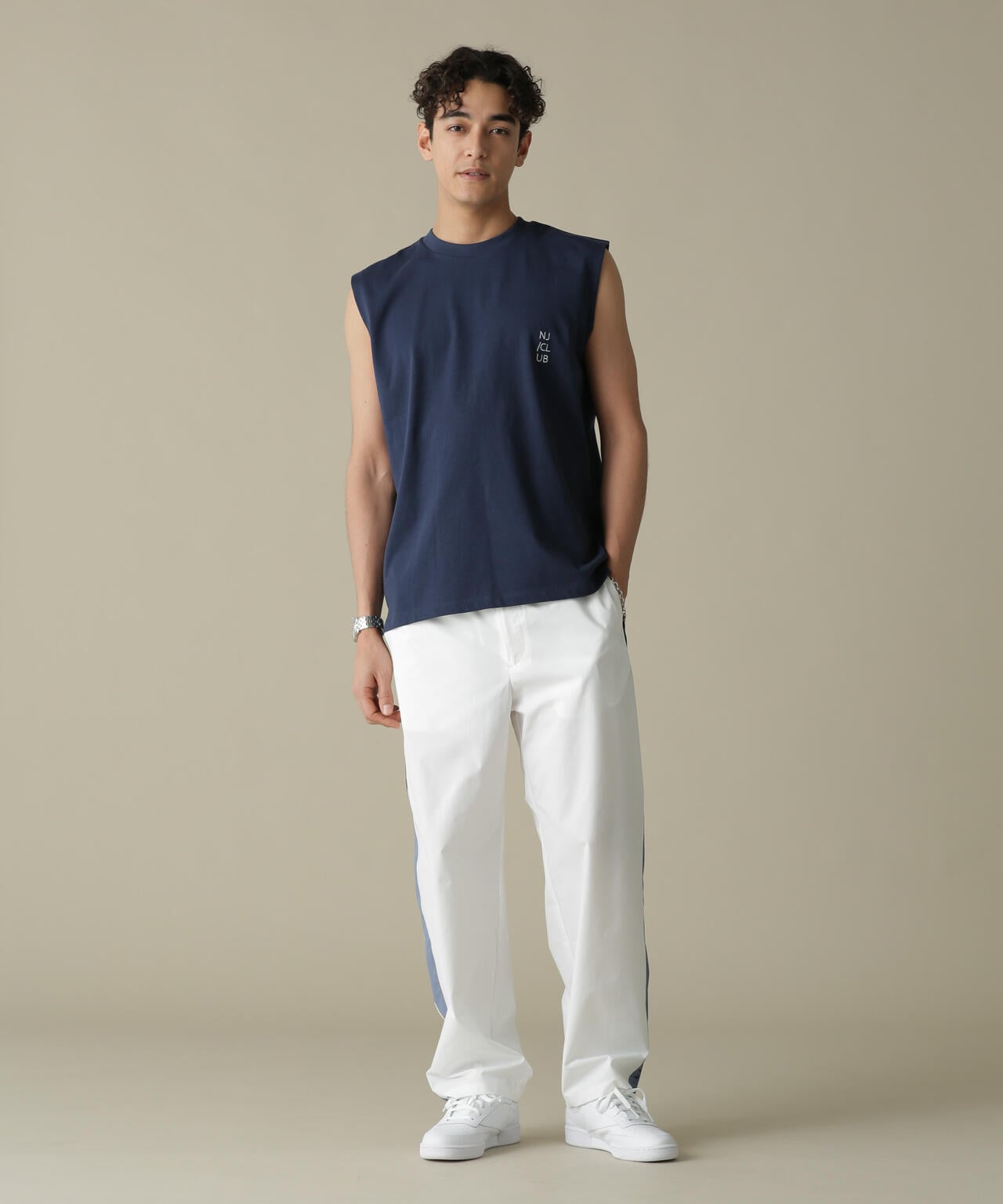 「NJ/CLUB」PARKSTOCK トラックパンツ(セットアップ可) 6684127220