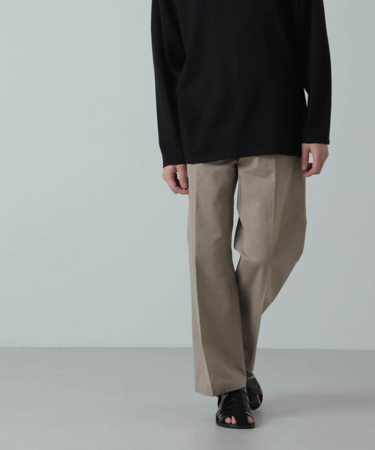 AB.コットン/ラミーネップシャンブレーパンツ(セットアップ可) 6684127225
