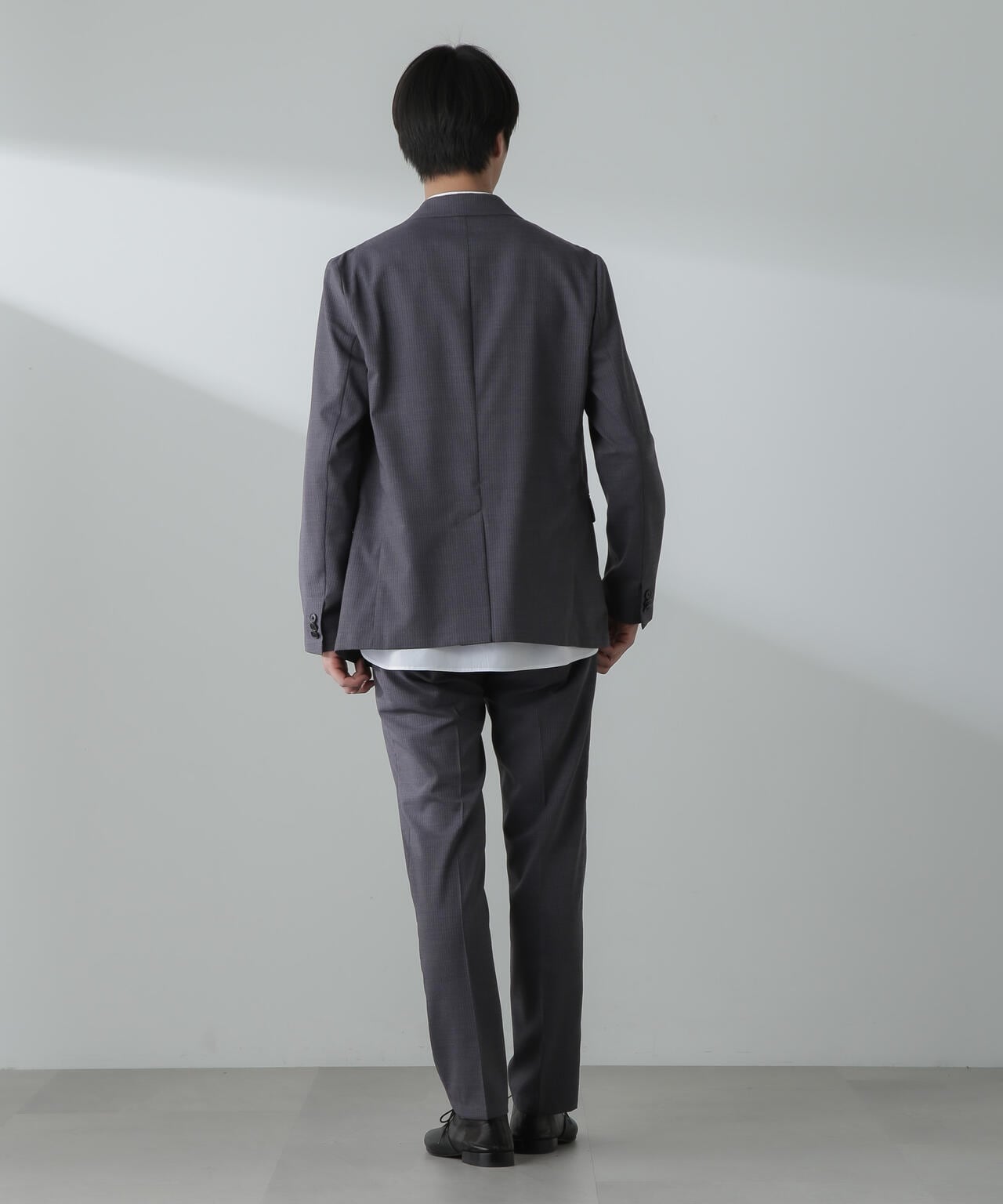 「N TROUSERS」サマーウールTWストライプパンツ(セットアップ可) 6684129202