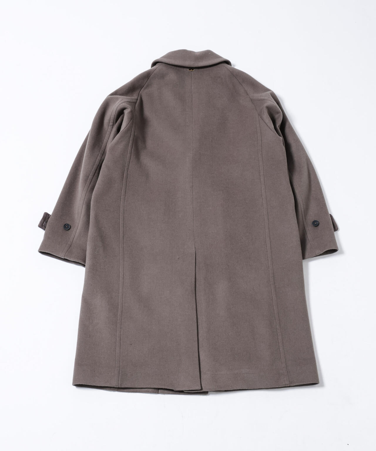 「ASSEMBLANC」シルクブレンドダブルクロスショールカラーコート 6684211222