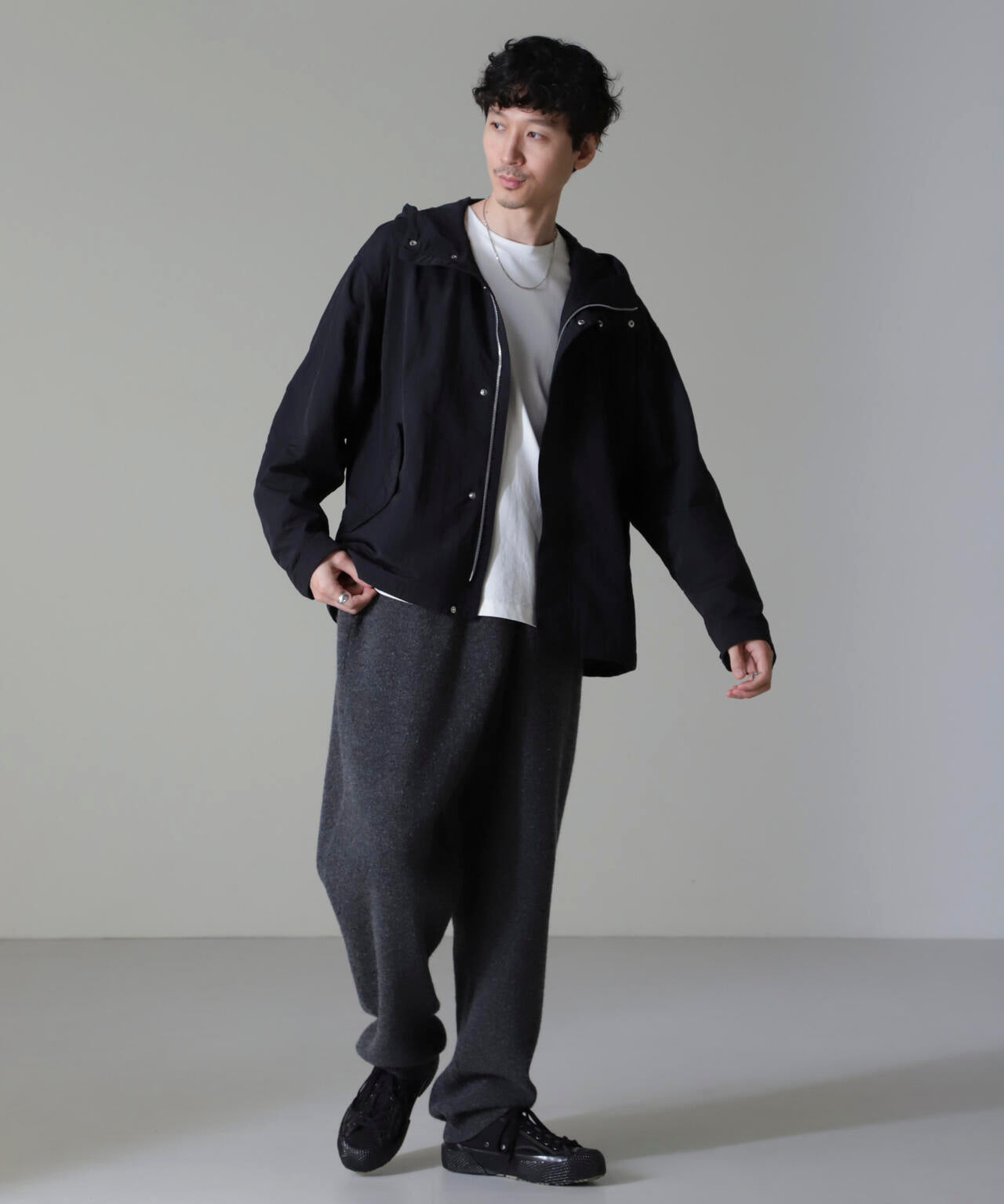 水溶性ボンディング撥水ショートモッズコート(セットアップ可) 6684212212