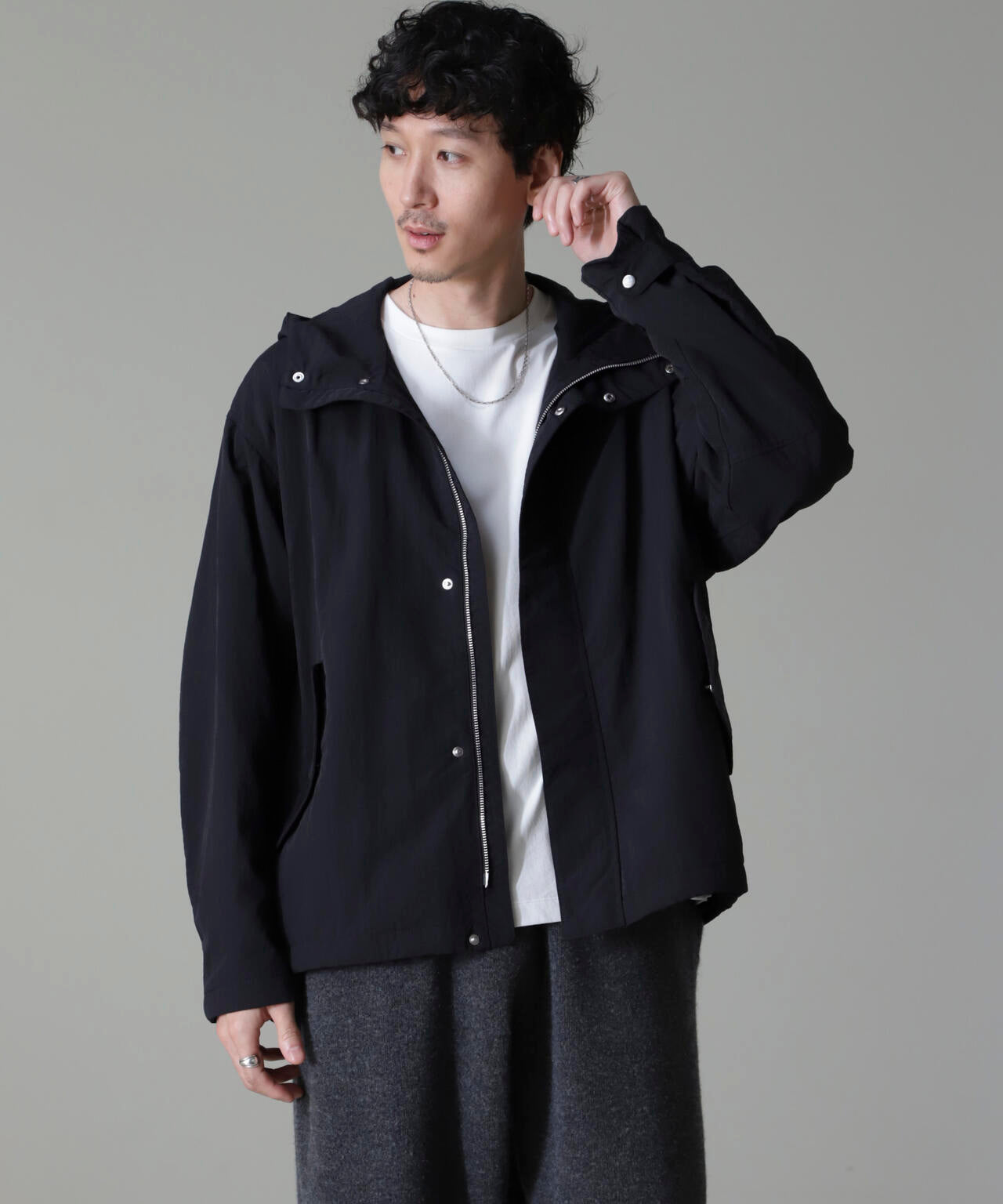 水溶性ボンディング撥水ショートモッズコート(セットアップ可) 6684212212