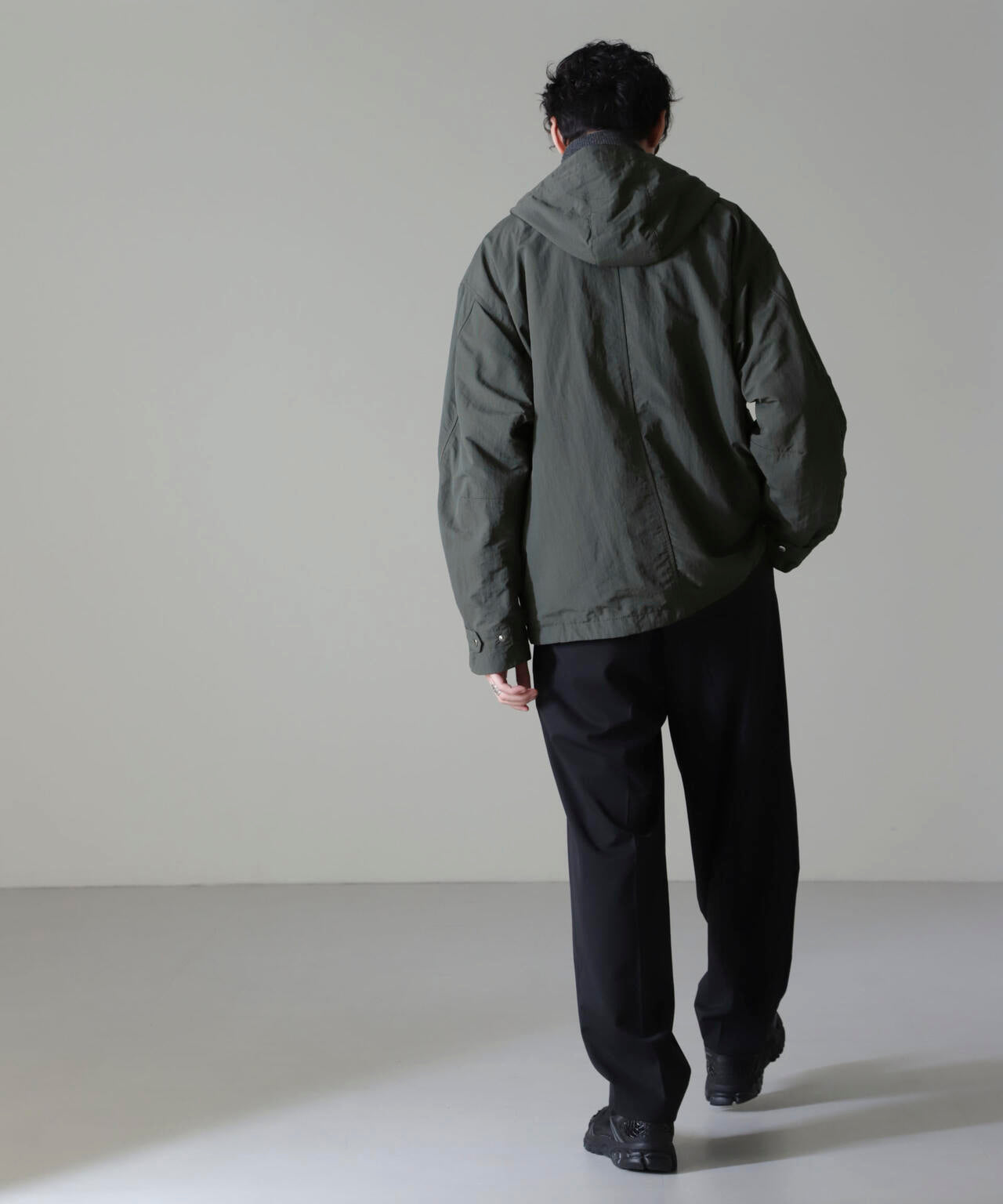 水溶性ボンディング撥水ショートモッズコート(セットアップ可) 6684212212