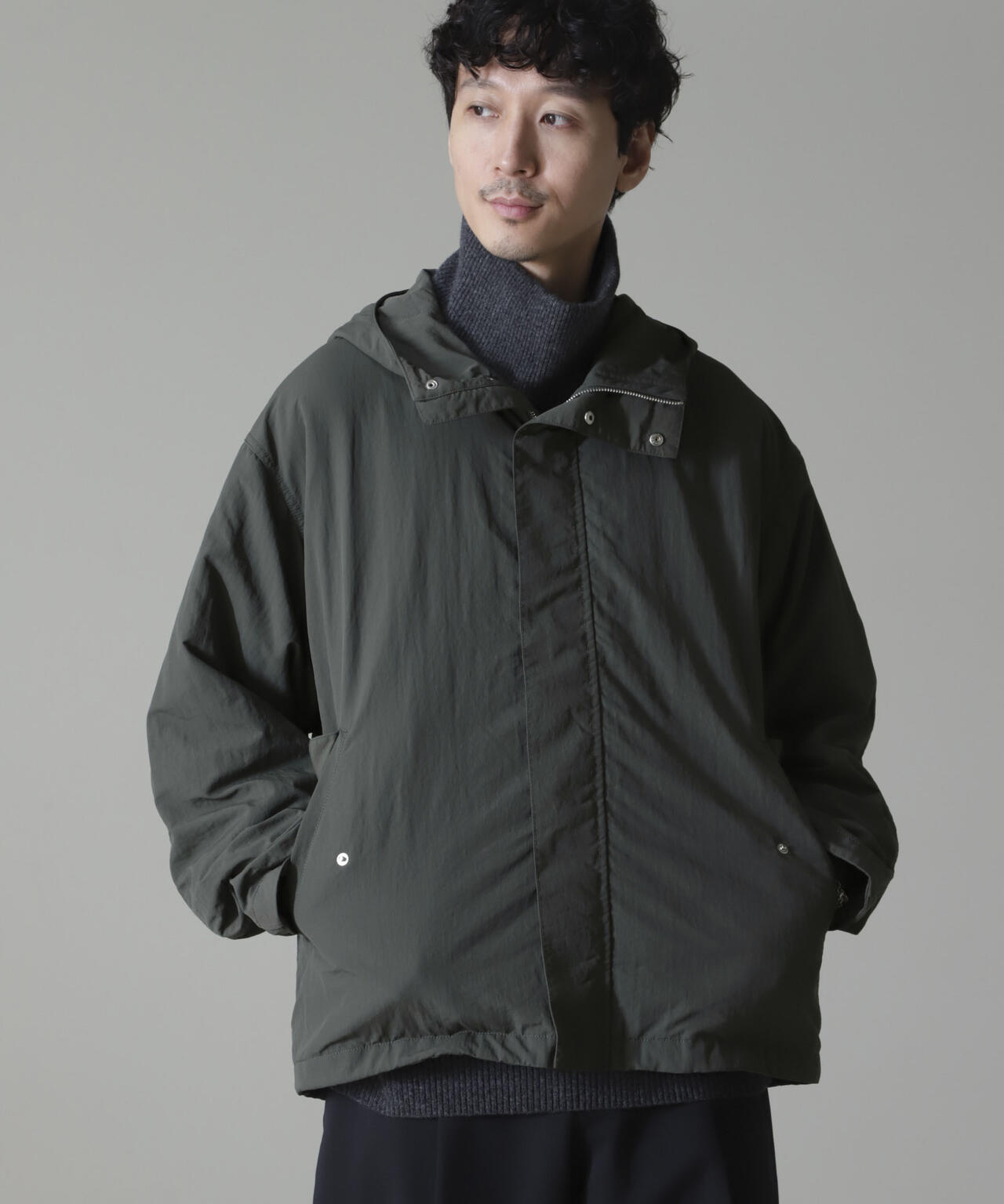 水溶性ボンディング撥水ショートモッズコート(セットアップ可) 6684212212