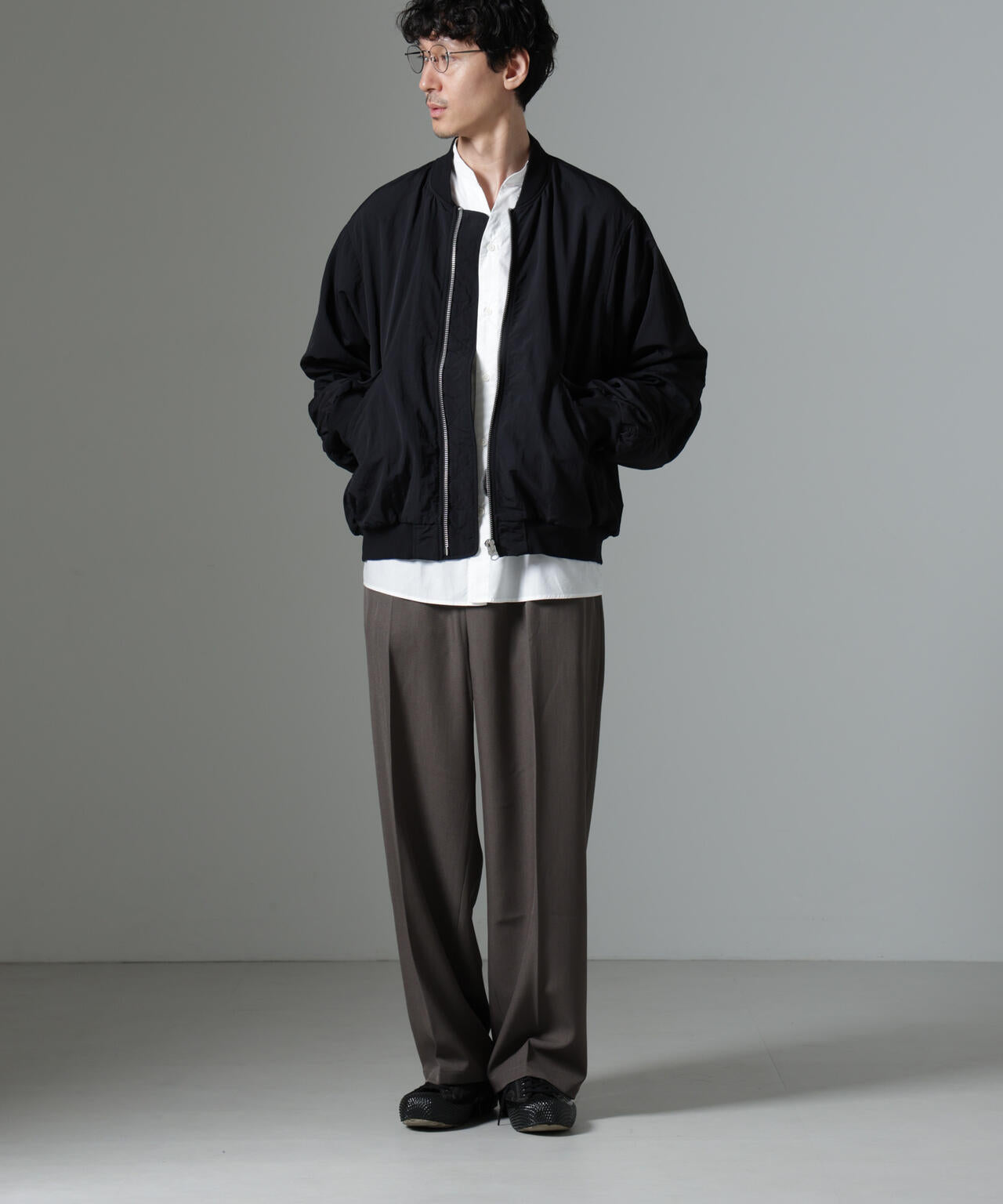 水溶性ボンディング撥水MA-1ブルゾン(セットアップ可) 6684212213