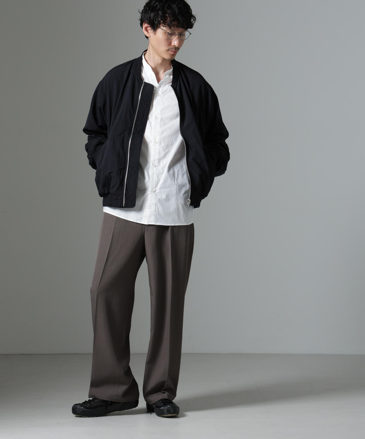 水溶性ボンディング撥水MA-1ブルゾン(セットアップ可) 6684212213