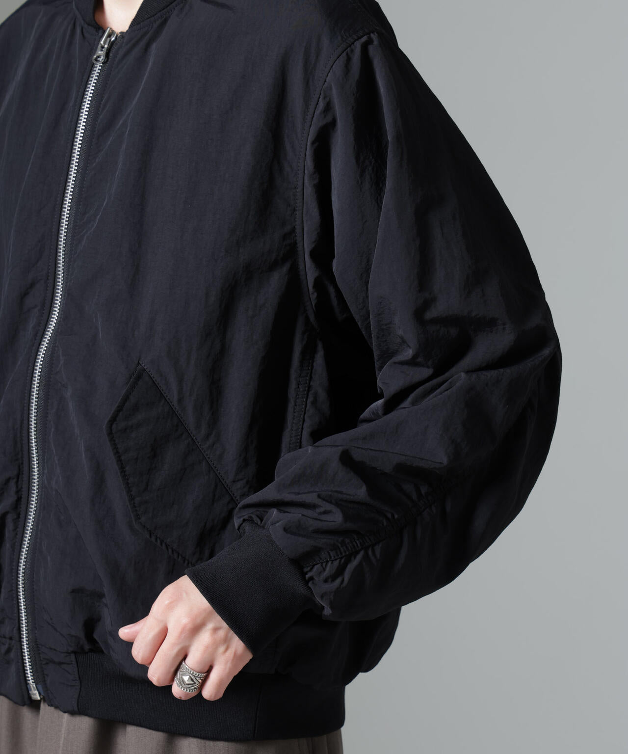 水溶性ボンディング撥水MA-1ブルゾン(セットアップ可) 6684212213