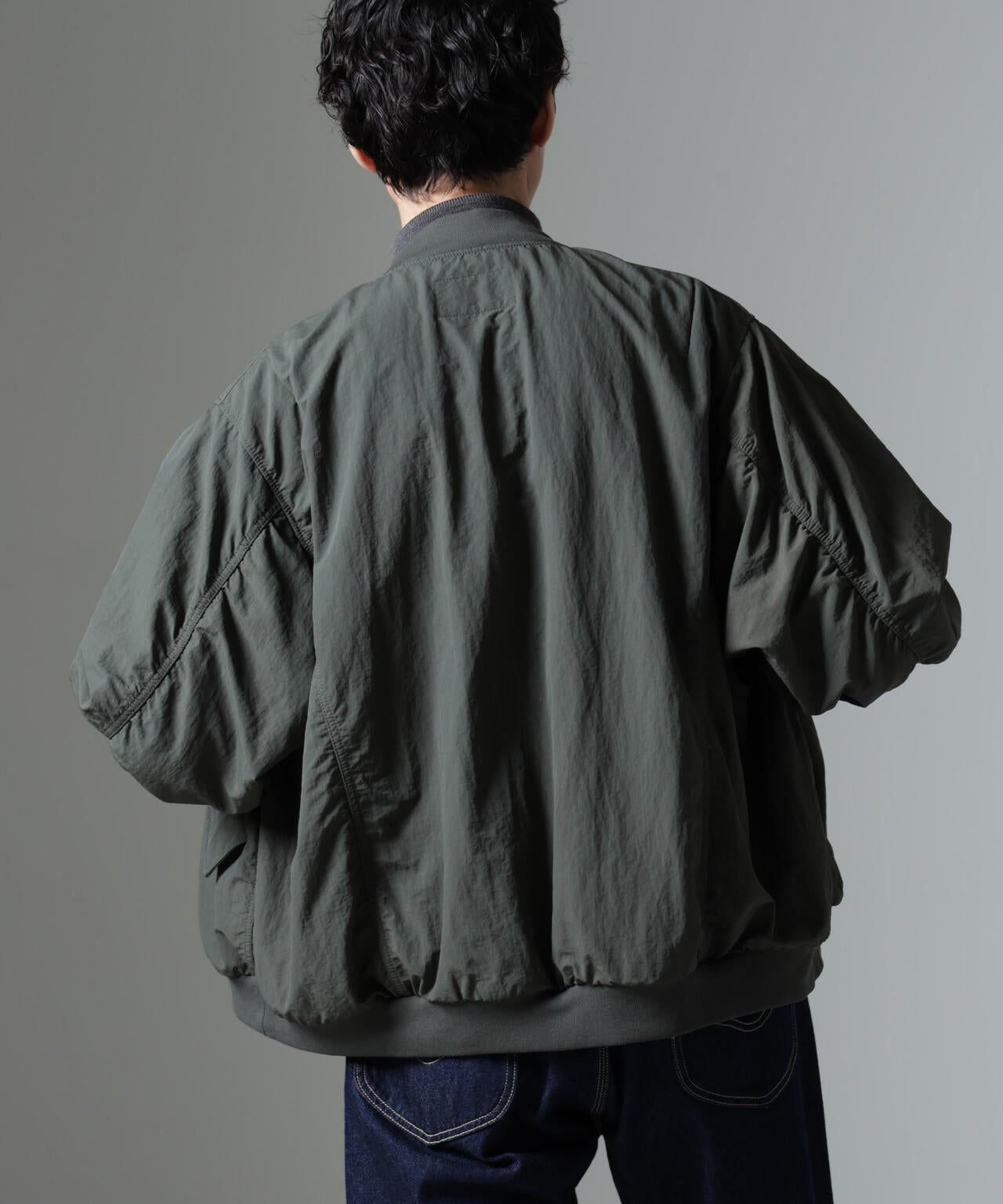 水溶性ボンディング撥水MA-1ブルゾン(セットアップ可) 6684212213