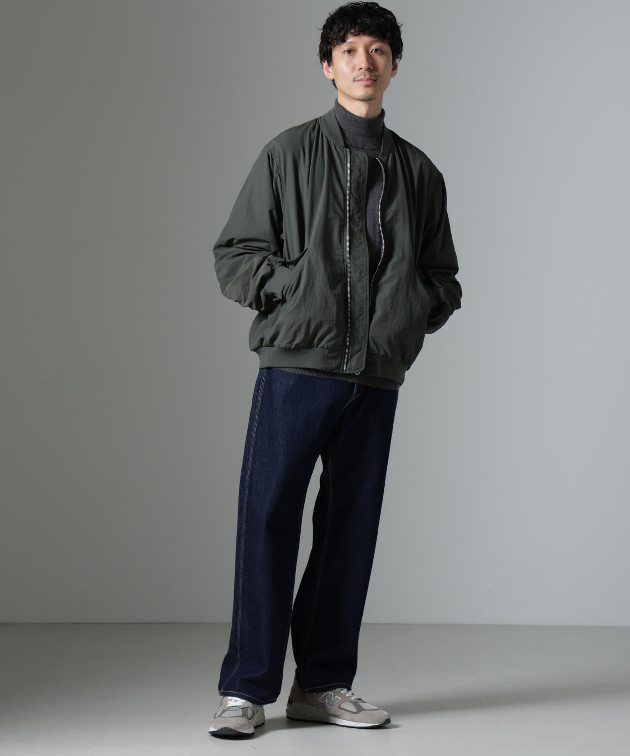 水溶性ボンディング撥水MA-1ブルゾン(セットアップ可) 6684212213