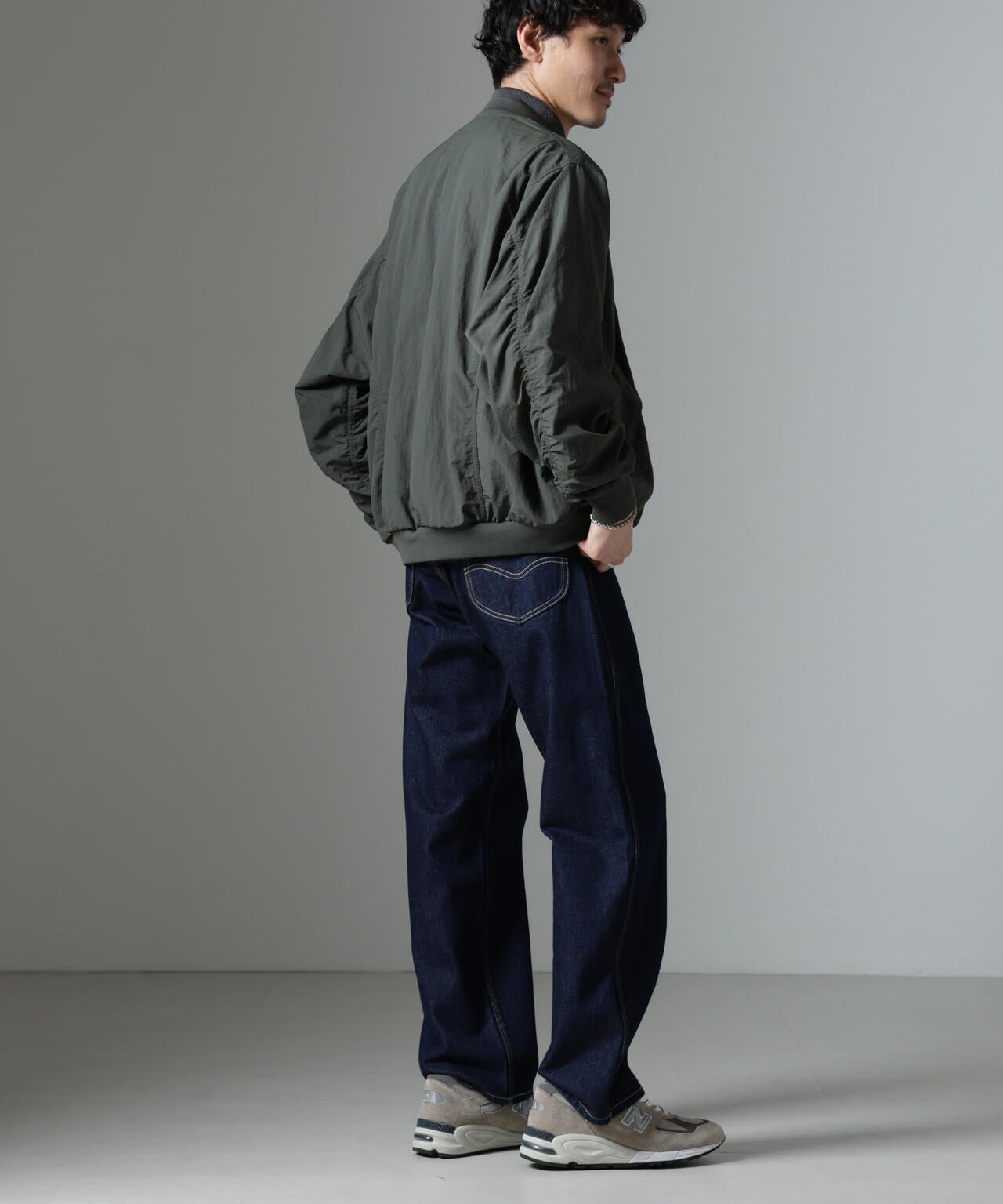 水溶性ボンディング撥水MA-1ブルゾン(セットアップ可) 6684212213