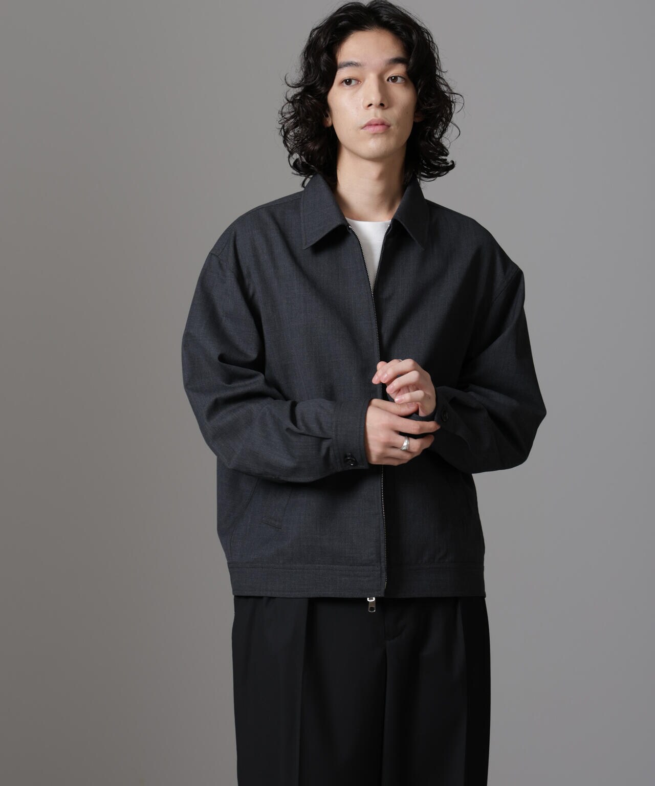 カルゼハリントンジャケット 6684212214