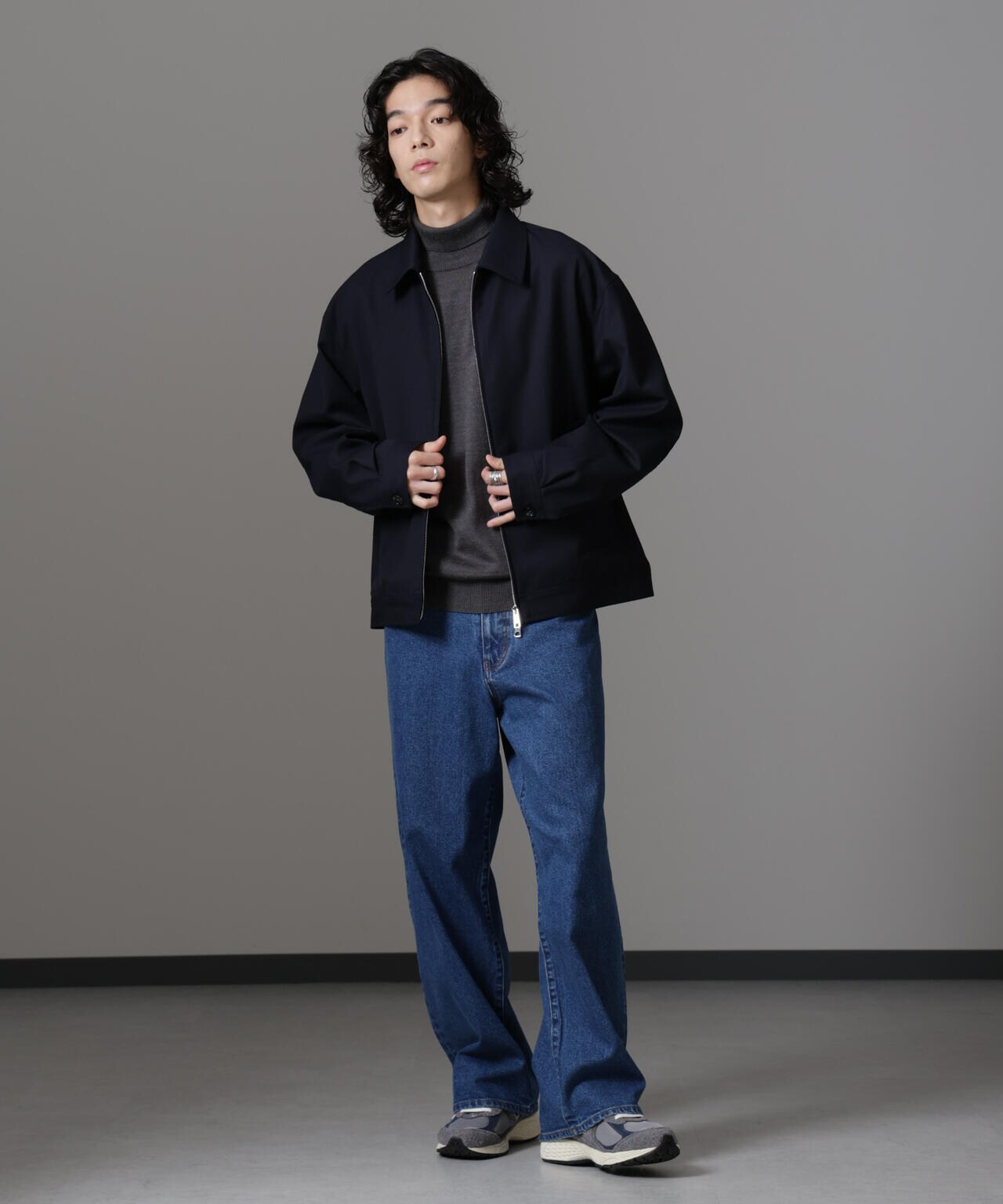 カルゼハリントンジャケット 6684212214