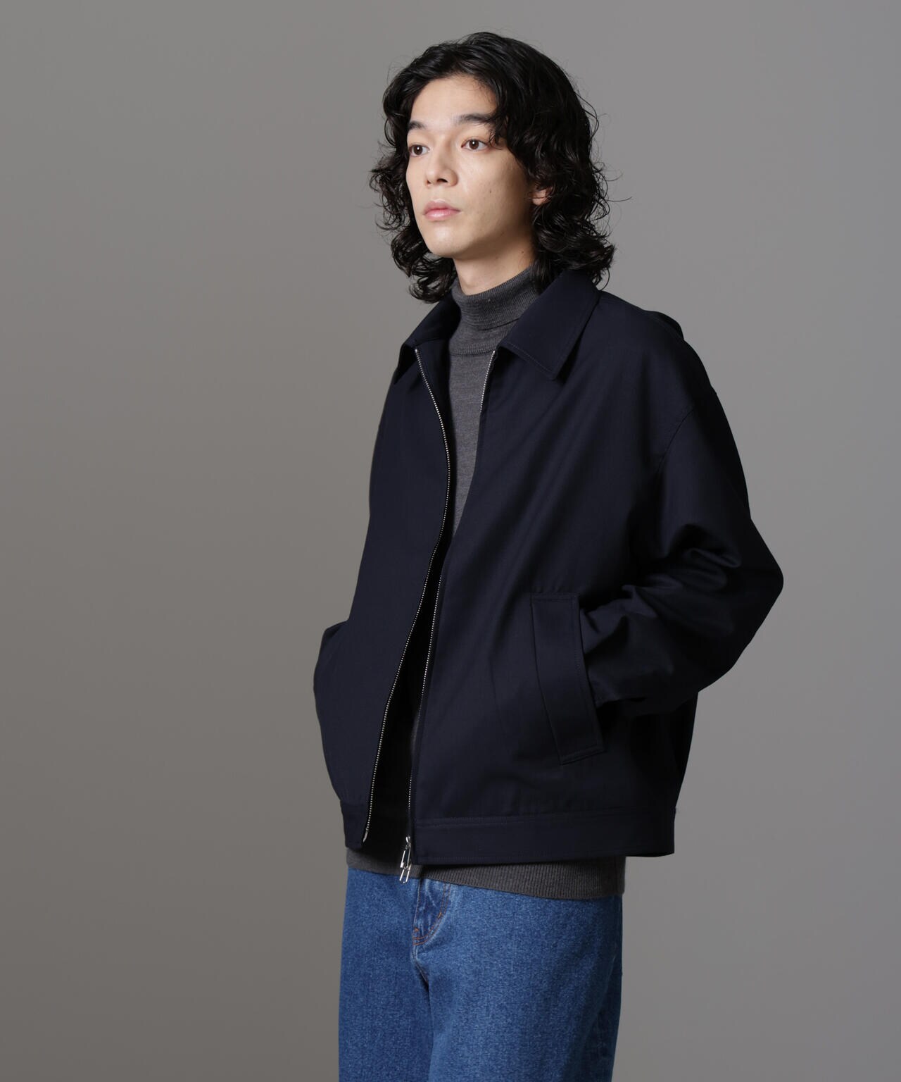 カルゼハリントンジャケット 6684212214