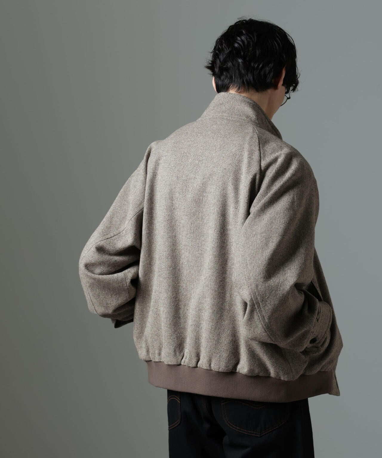 ツイードハリントンジャケット 6684212215