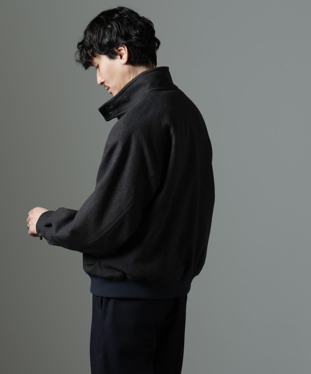 ツイードハリントンジャケット 6684212215