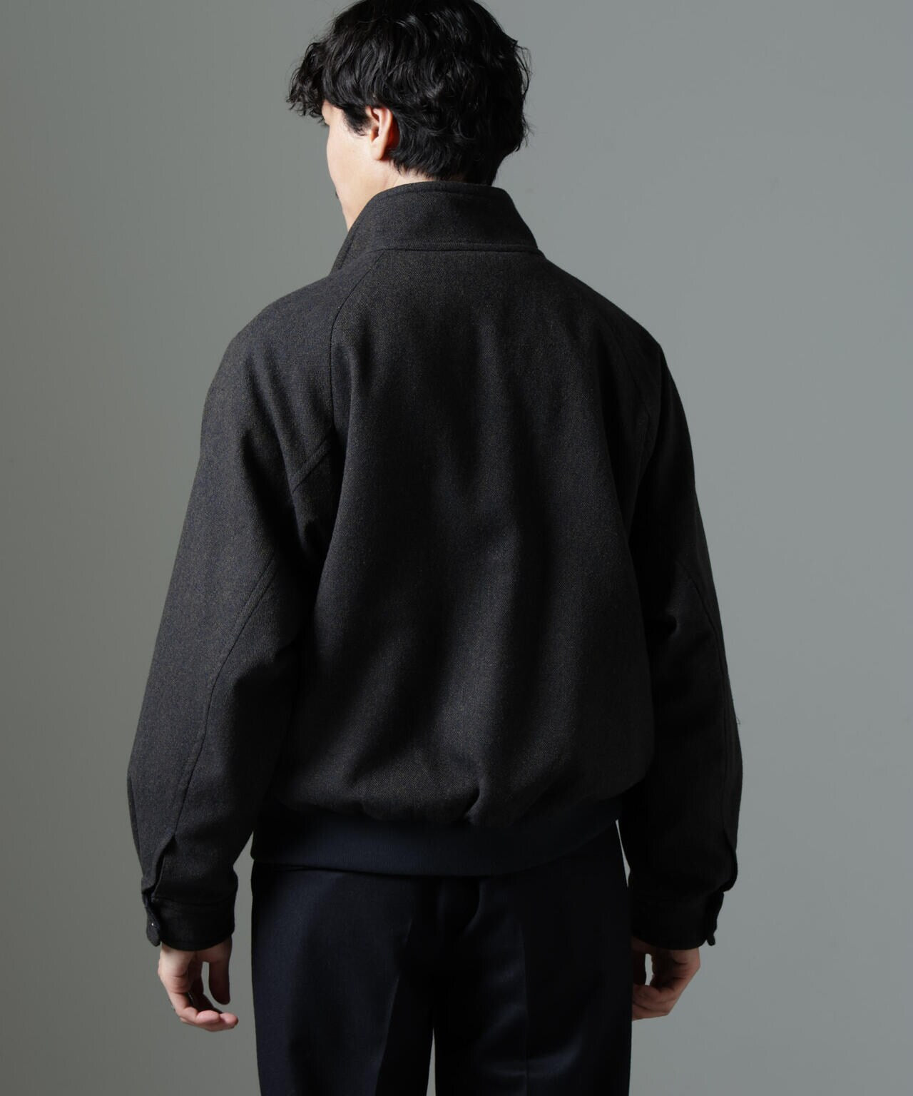 ツイードハリントンジャケット 6684212215