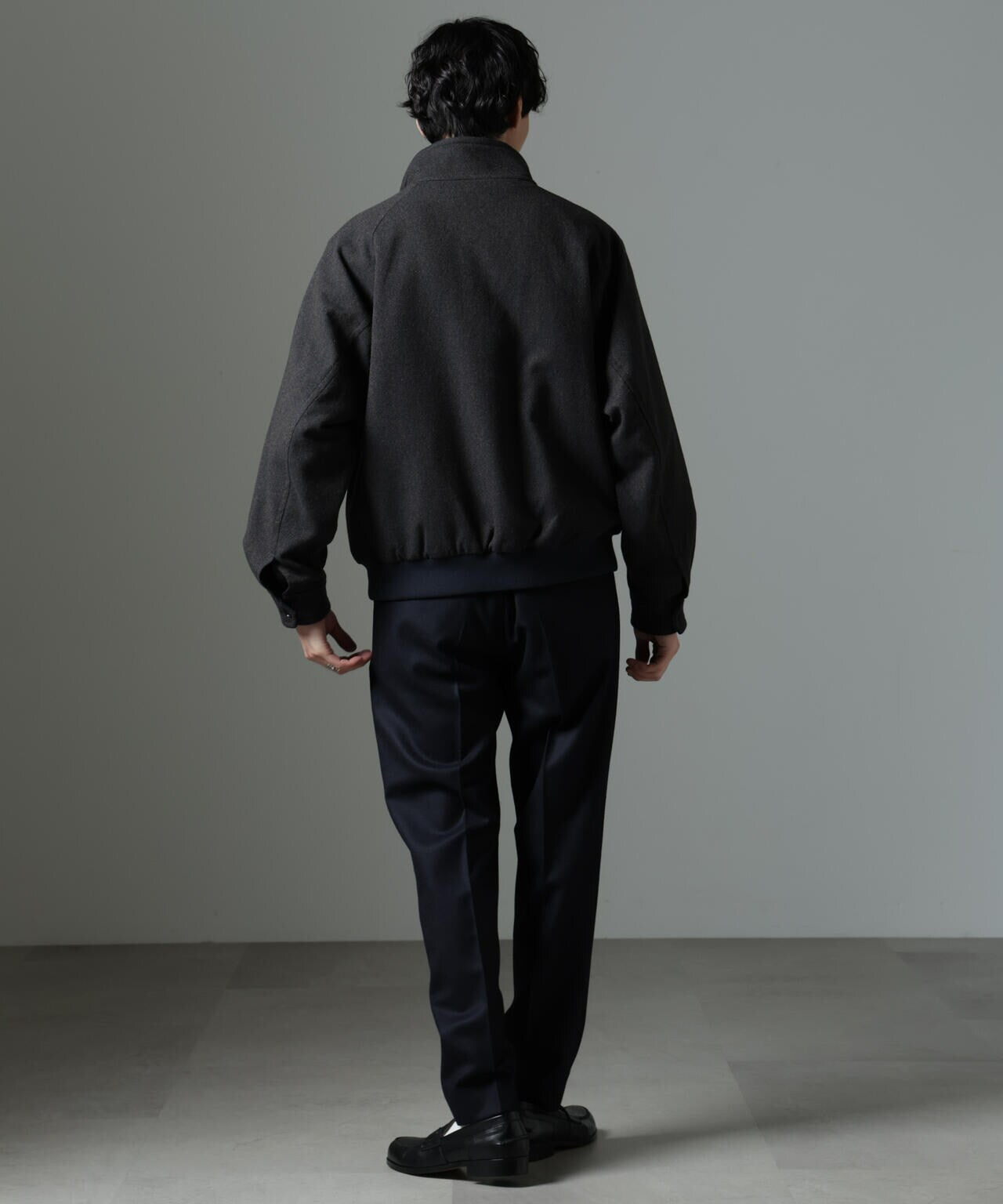 ツイードハリントンジャケット 6684212215