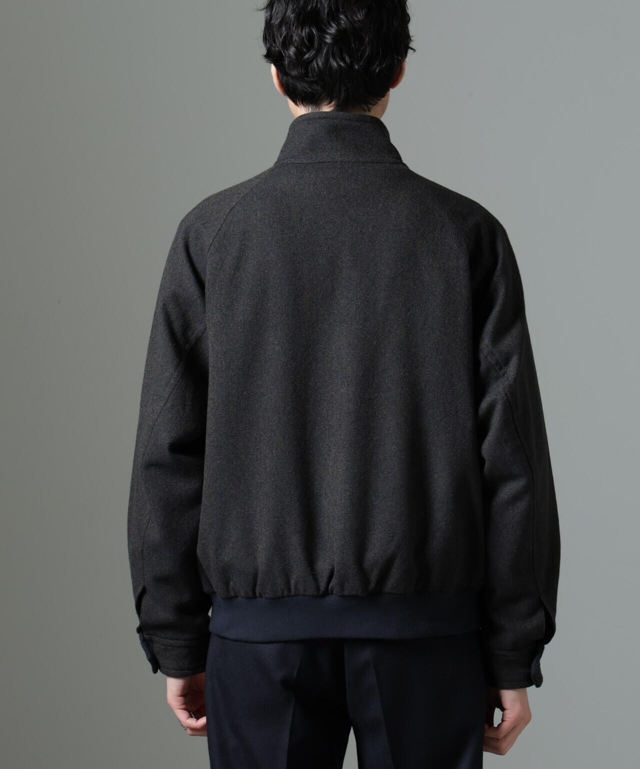 ツイードハリントンジャケット 6684212215