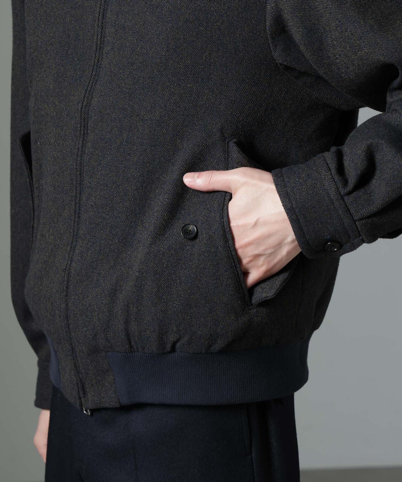 ツイードハリントンジャケット 6684212215