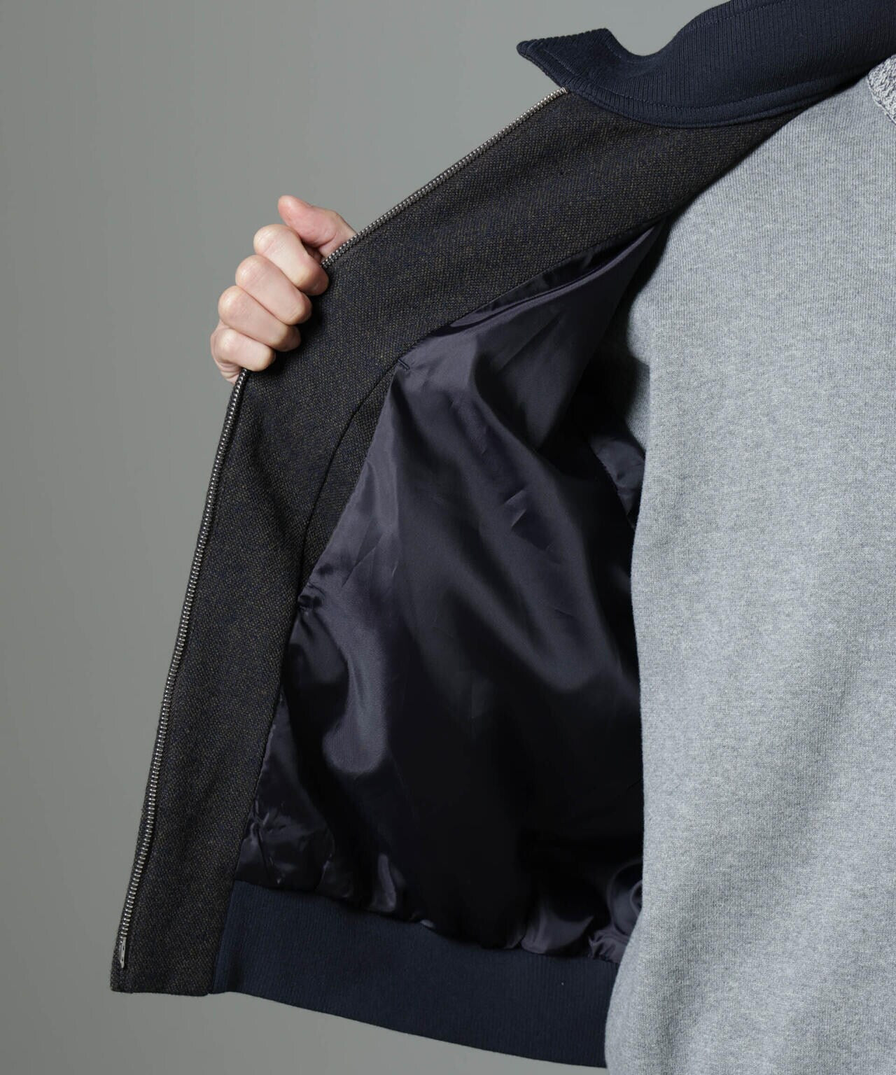 ツイードハリントンジャケット 6684212215