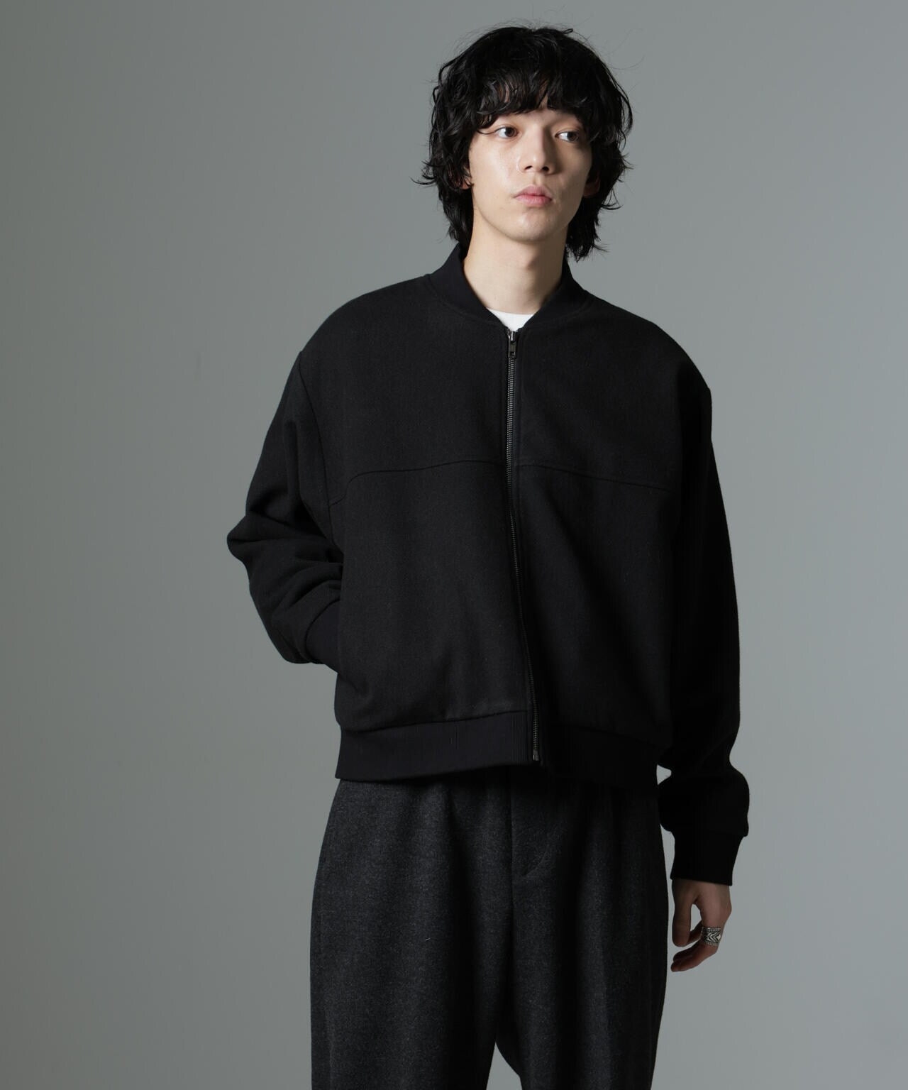 「NJ/CLUB」 メルトンカルゼブルゾン 6684212233