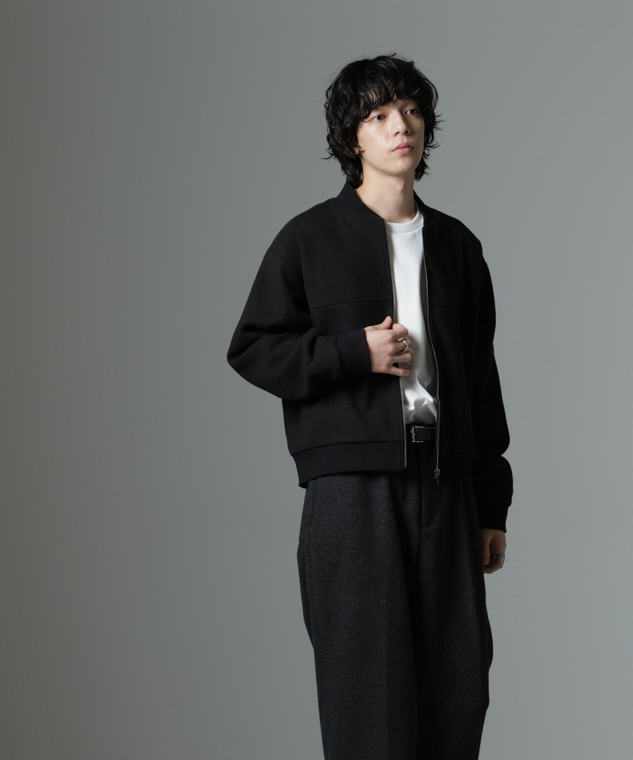 「NJ/CLUB」 メルトンカルゼブルゾン 6684212233