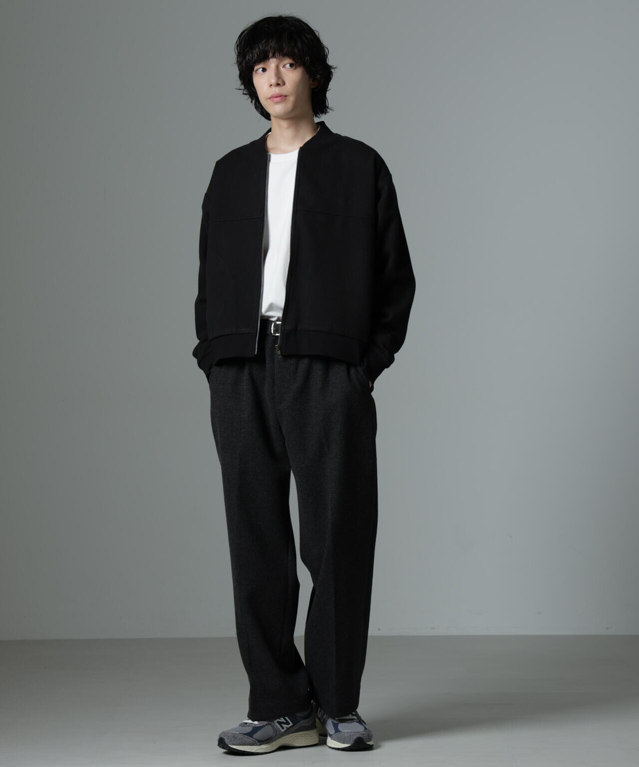 「NJ/CLUB」 メルトンカルゼブルゾン 6684212233