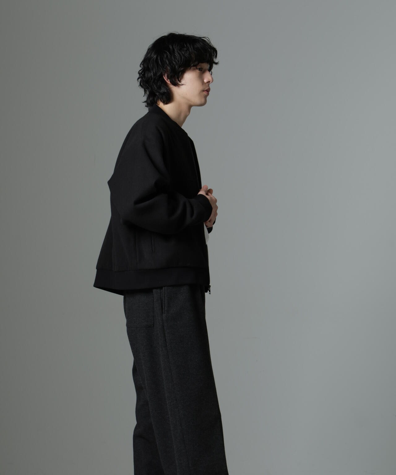 「NJ/CLUB」 メルトンカルゼブルゾン 6684212233