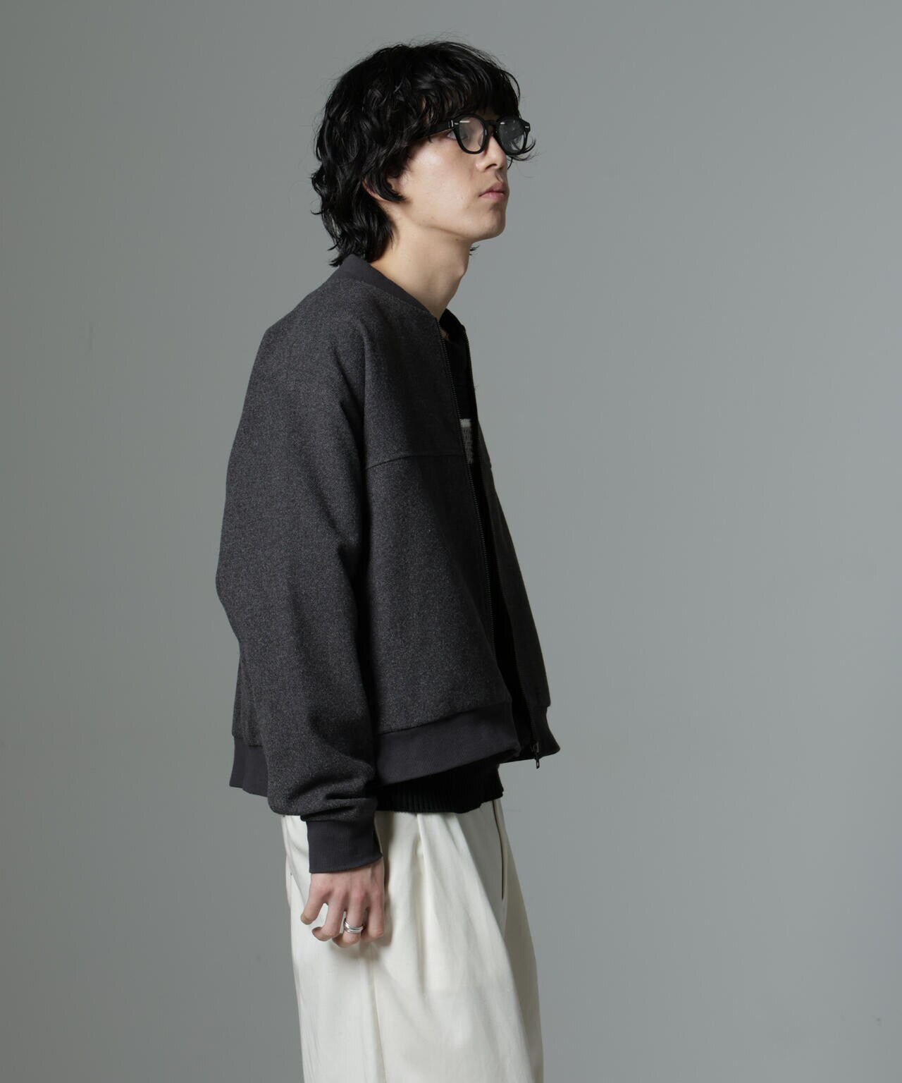 「NJ/CLUB」 メルトンカルゼブルゾン 6684212233