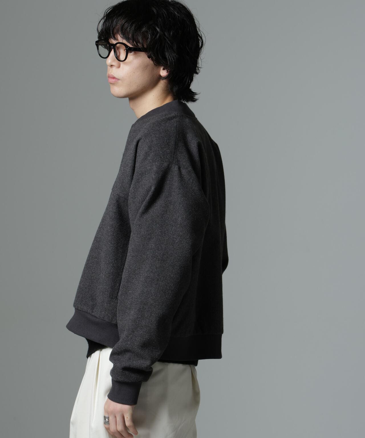 「NJ/CLUB」 メルトンカルゼブルゾン 6684212233