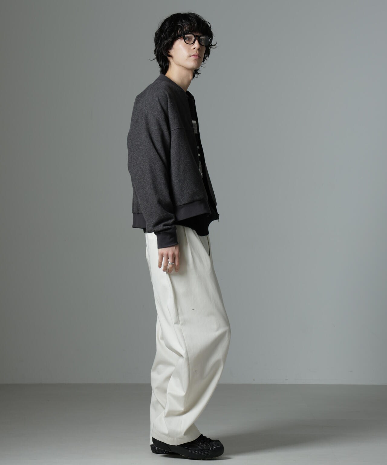 「NJ/CLUB」 メルトンカルゼブルゾン 6684212233