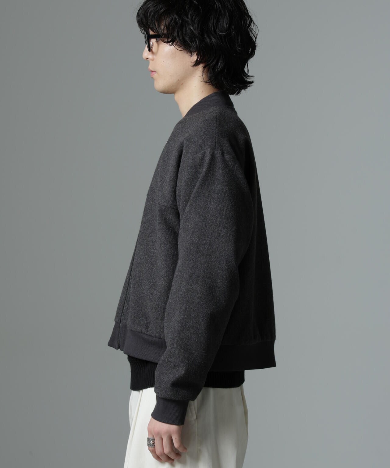 「NJ/CLUB」 メルトンカルゼブルゾン 6684212233