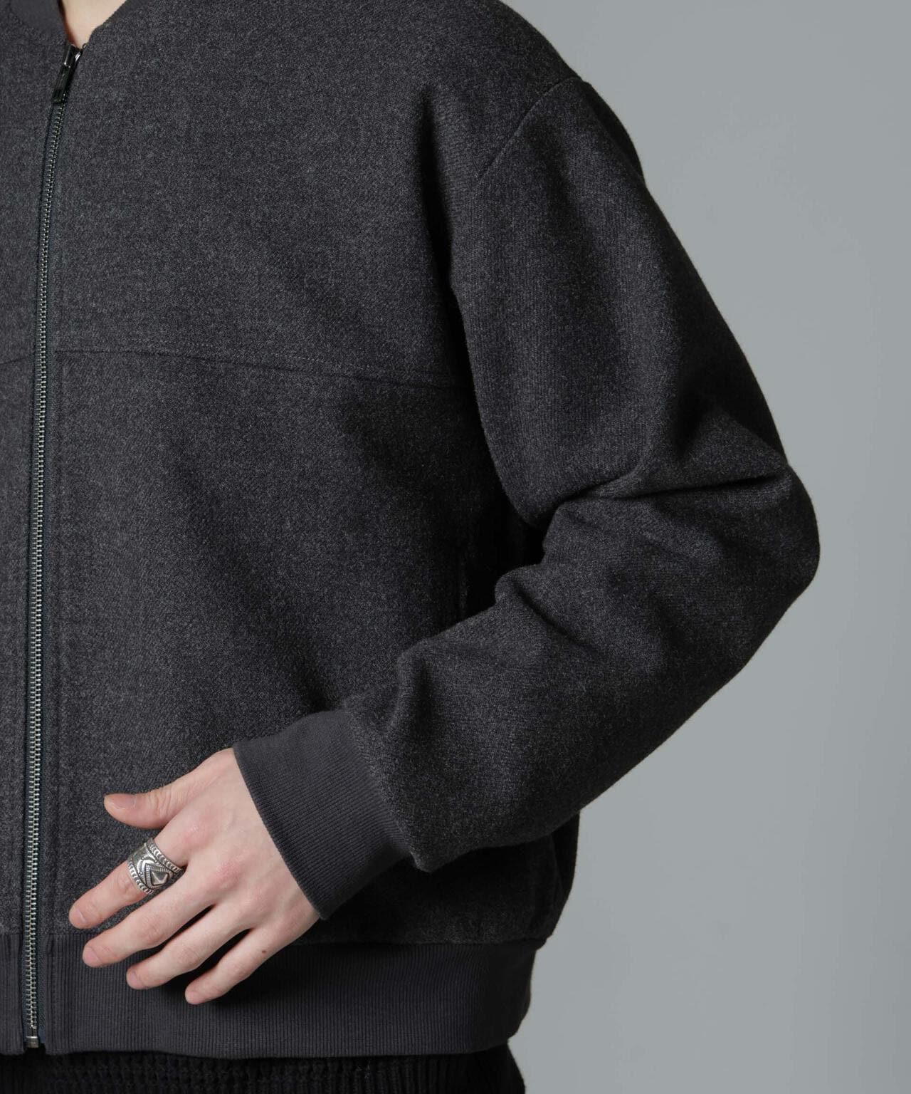 「NJ/CLUB」 メルトンカルゼブルゾン 6684212233