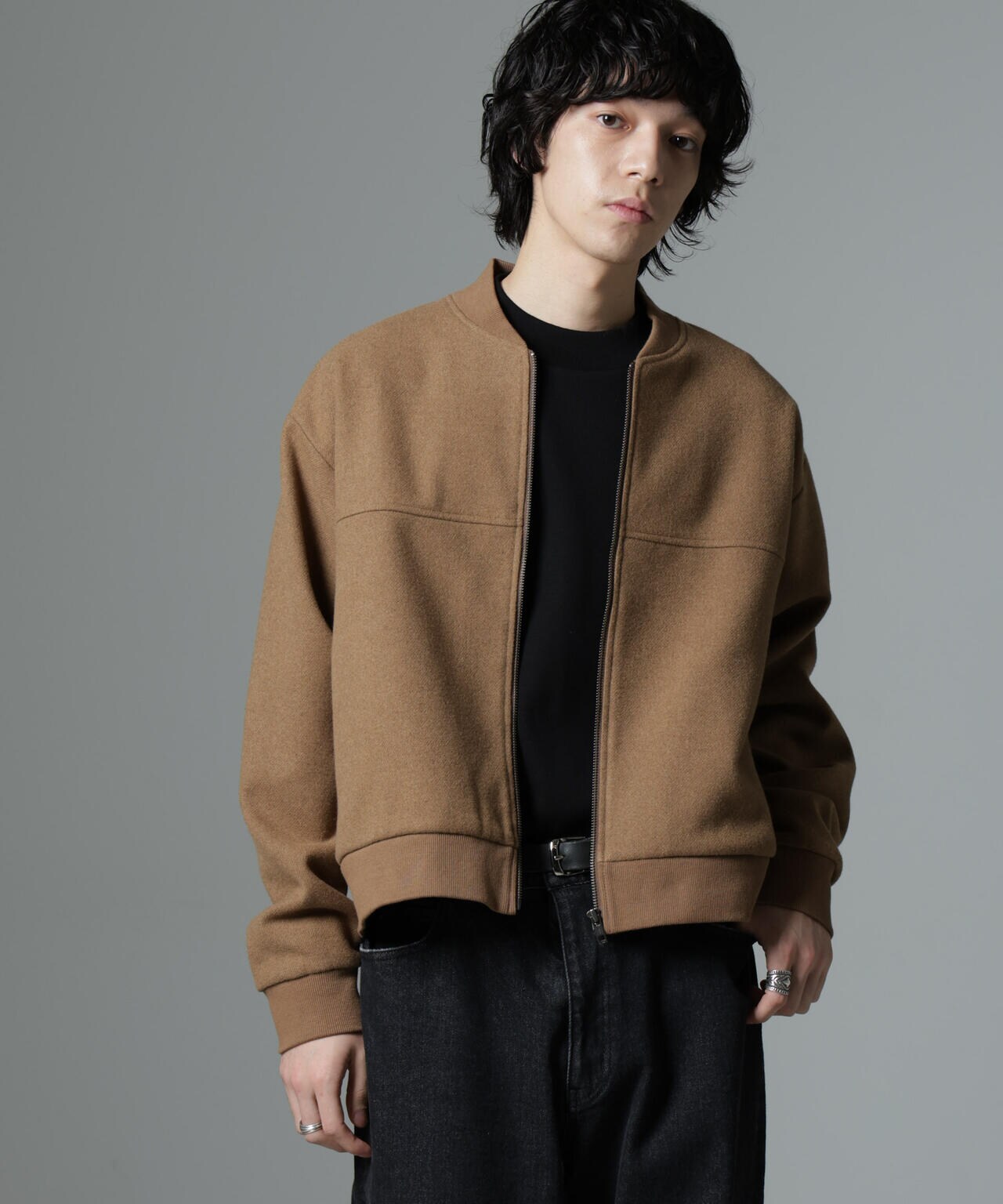 「NJ/CLUB」 メルトンカルゼブルゾン 6684212233