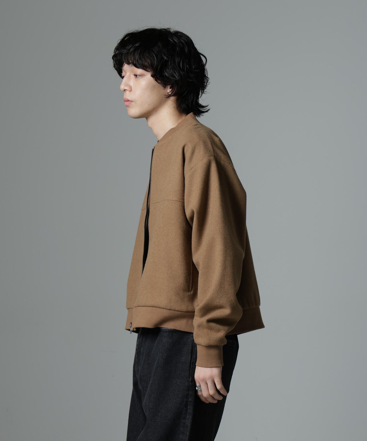 「NJ/CLUB」 メルトンカルゼブルゾン 6684212233