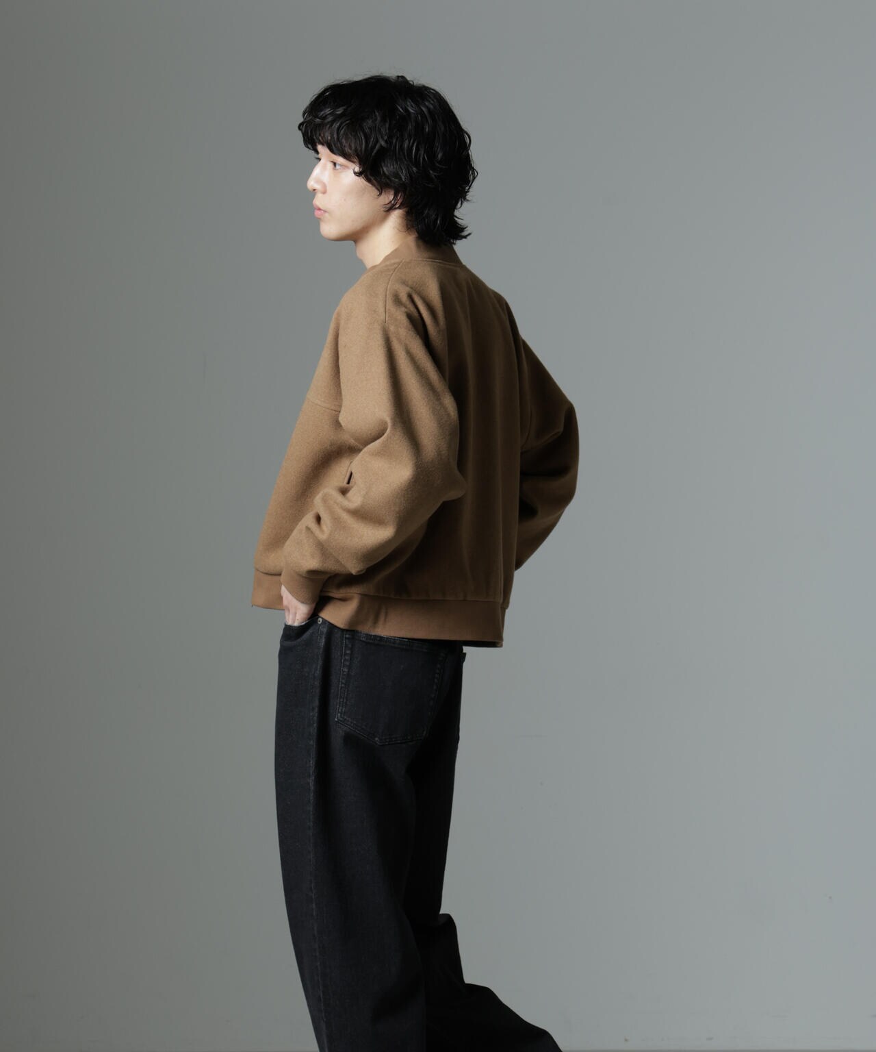 「NJ/CLUB」 メルトンカルゼブルゾン 6684212233