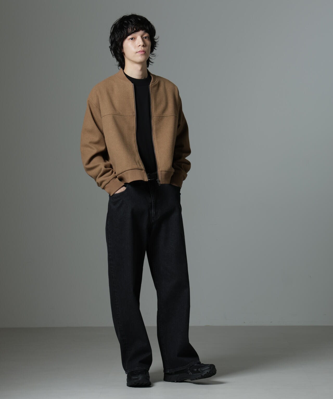 「NJ/CLUB」 メルトンカルゼブルゾン 6684212233