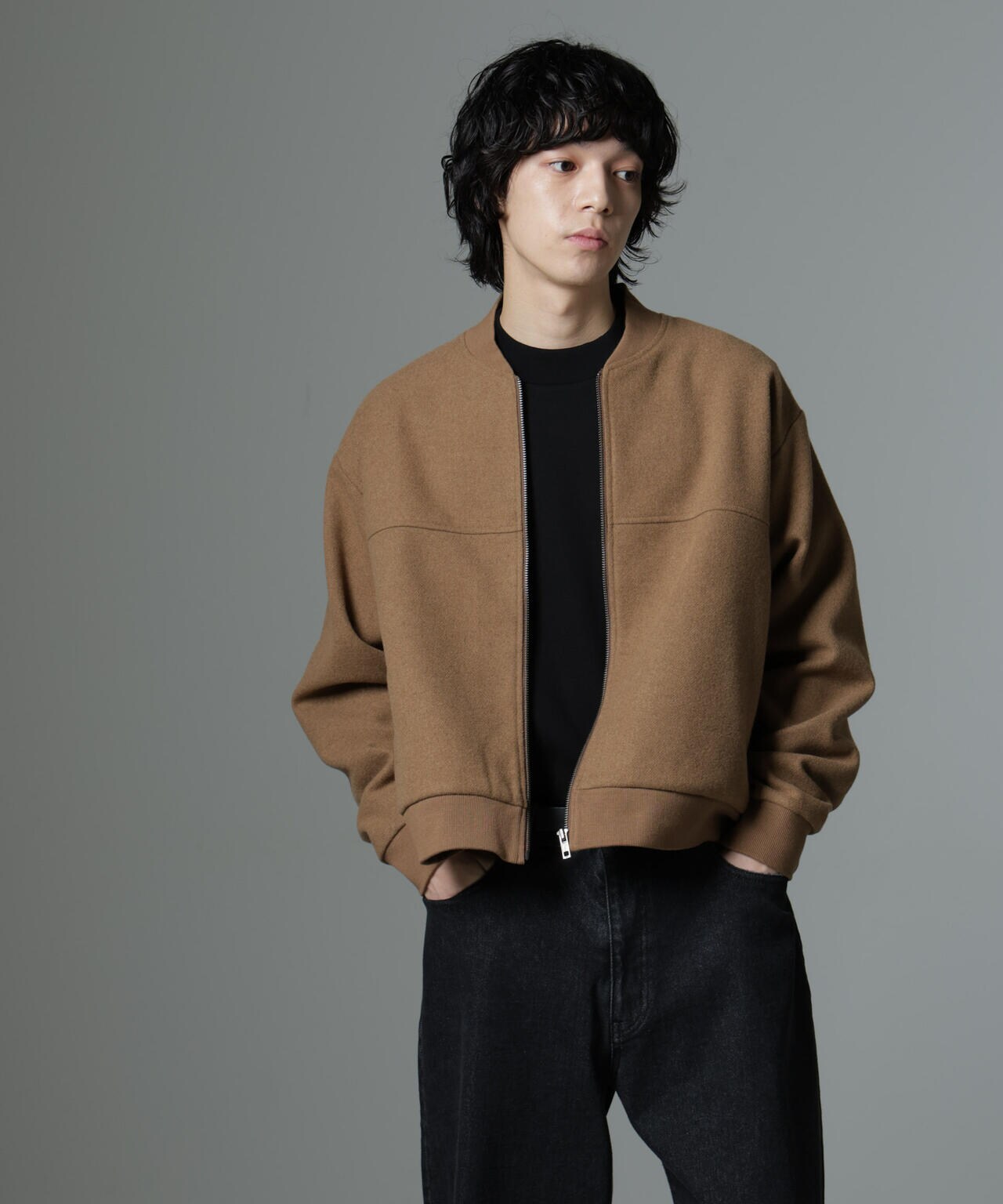 「NJ/CLUB」 メルトンカルゼブルゾン 6684212233