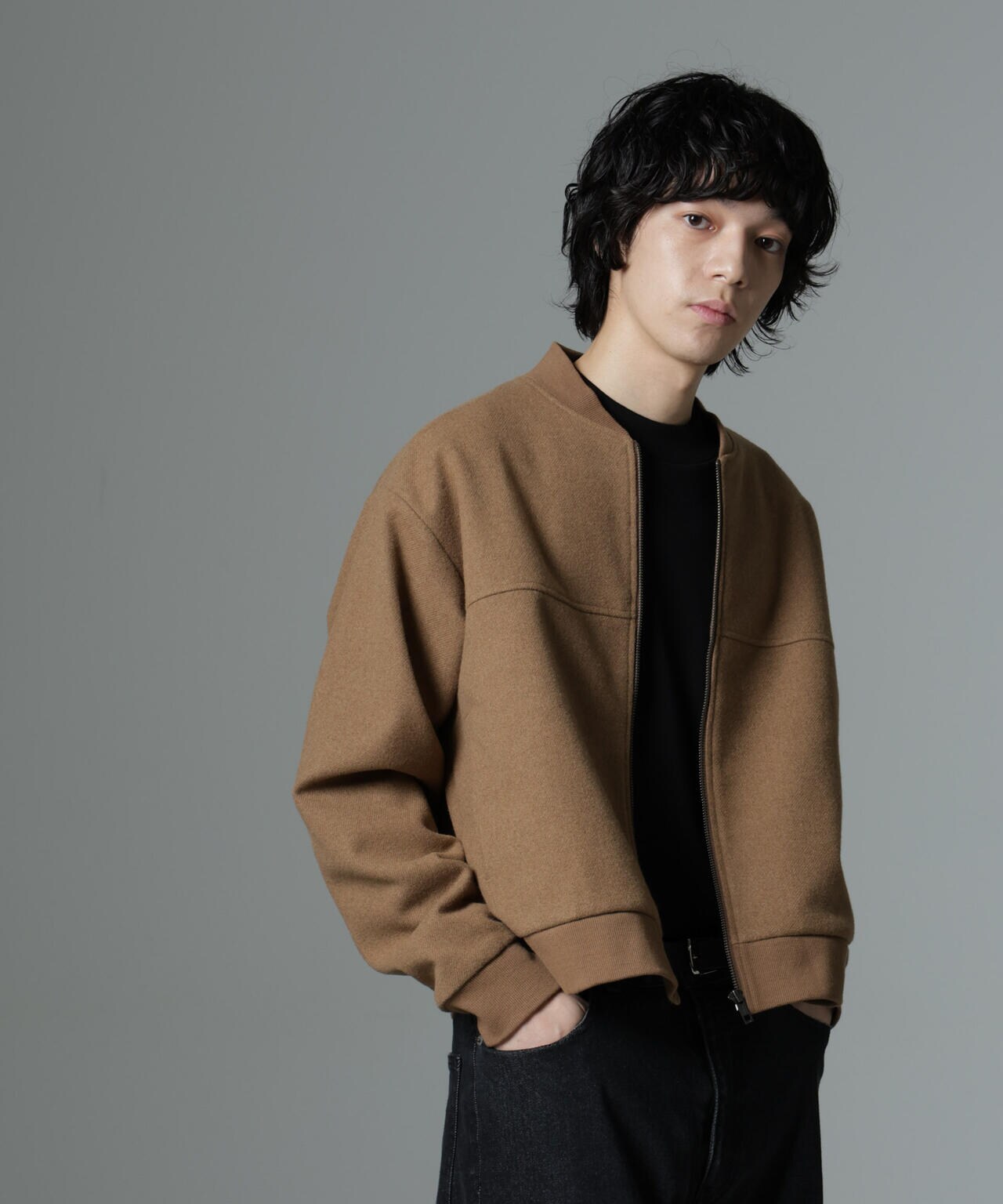 「NJ/CLUB」 メルトンカルゼブルゾン 6684212233