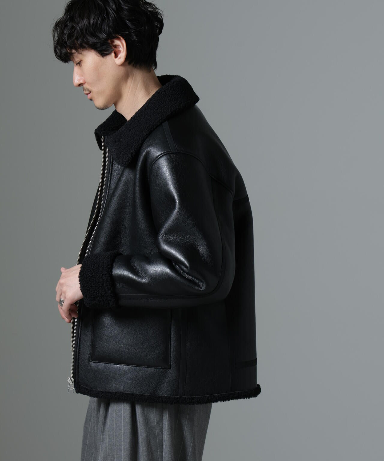 Bー3ボアブルゾン 6684212234