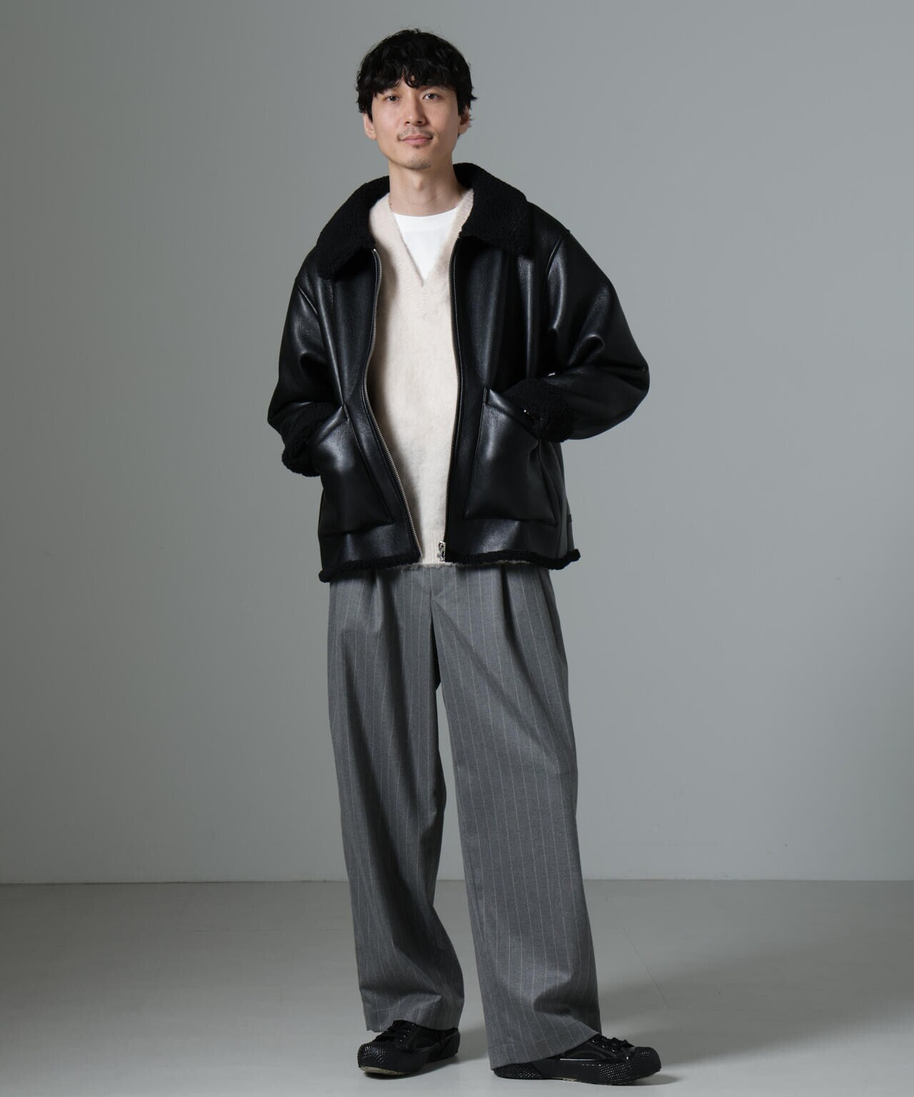 Bー3ボアブルゾン 6684212234