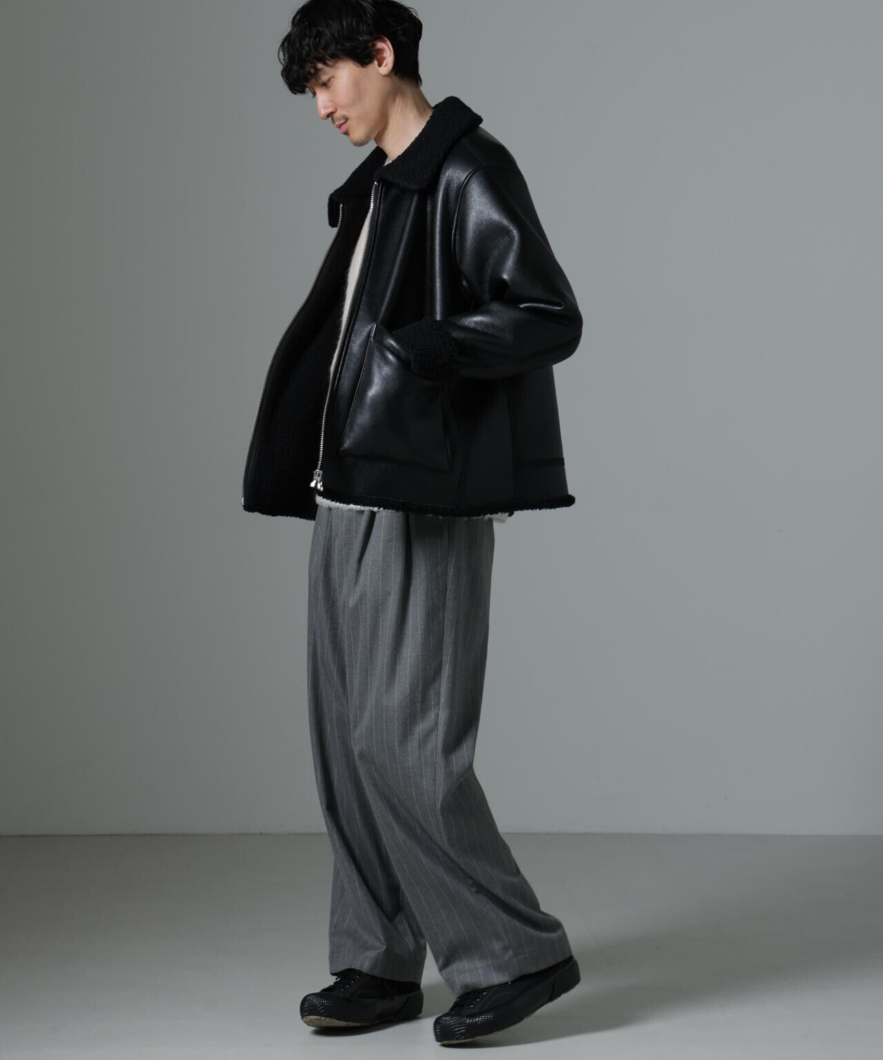 Bー3ボアブルゾン 6684212234