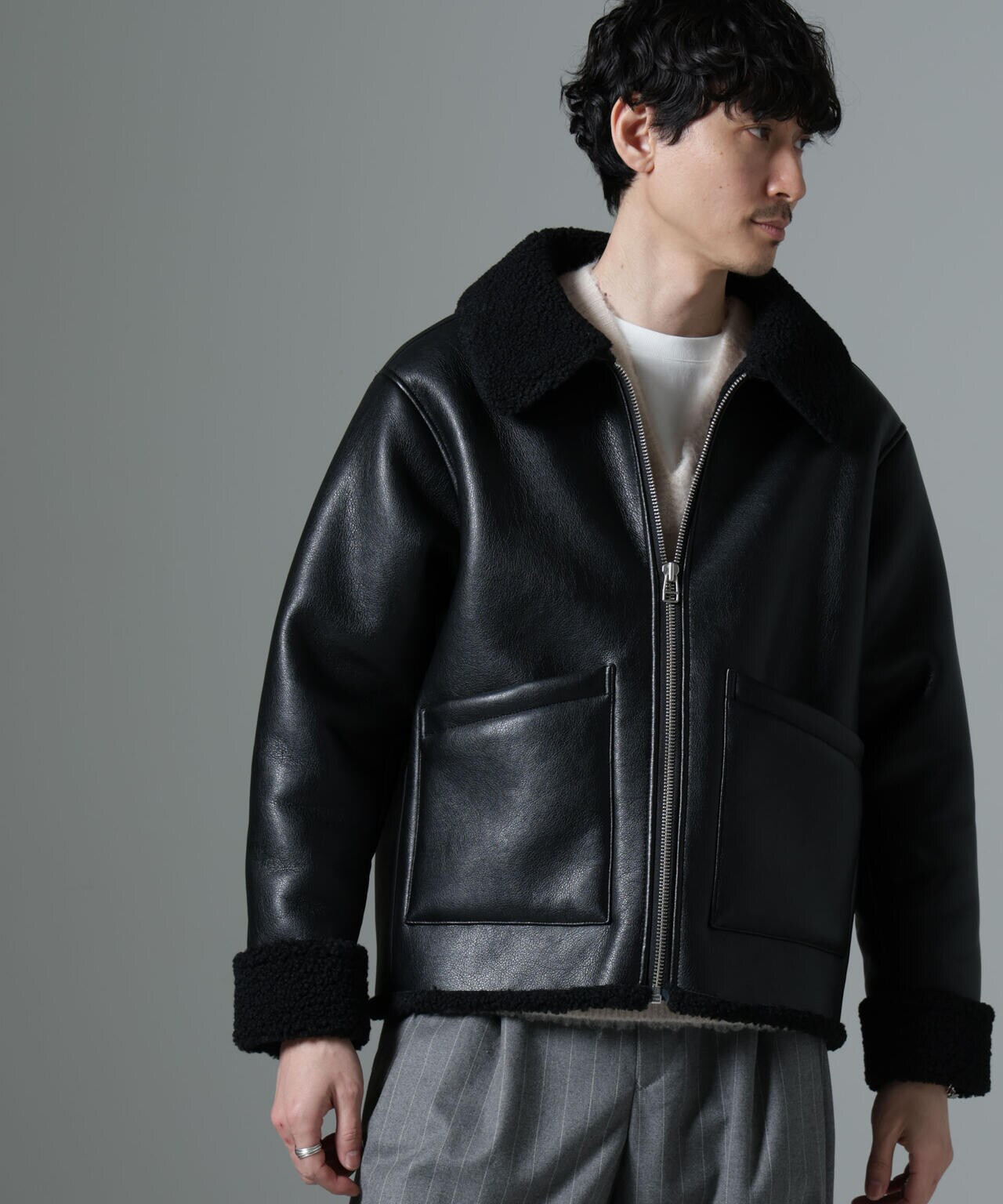 Bー3ボアブルゾン 6684212234