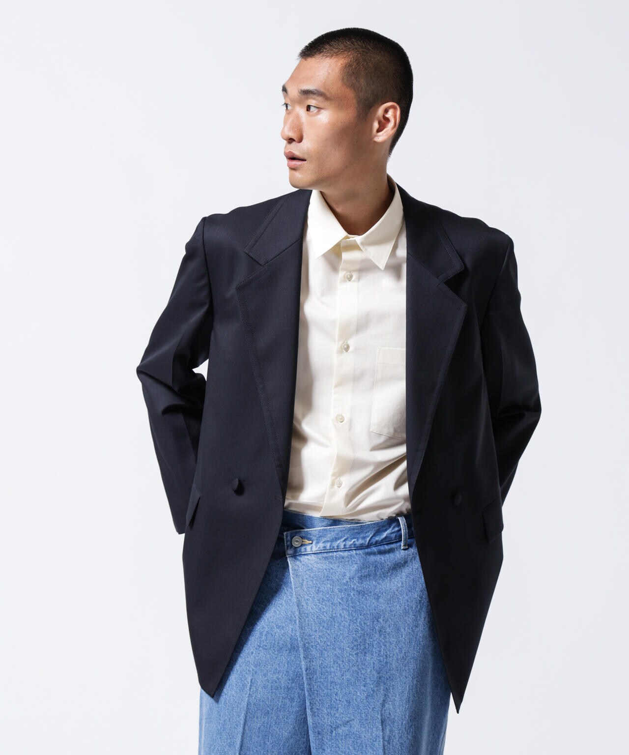 「ASSEMBLANC」VIST Gabardine オーバージャケット 6684216203