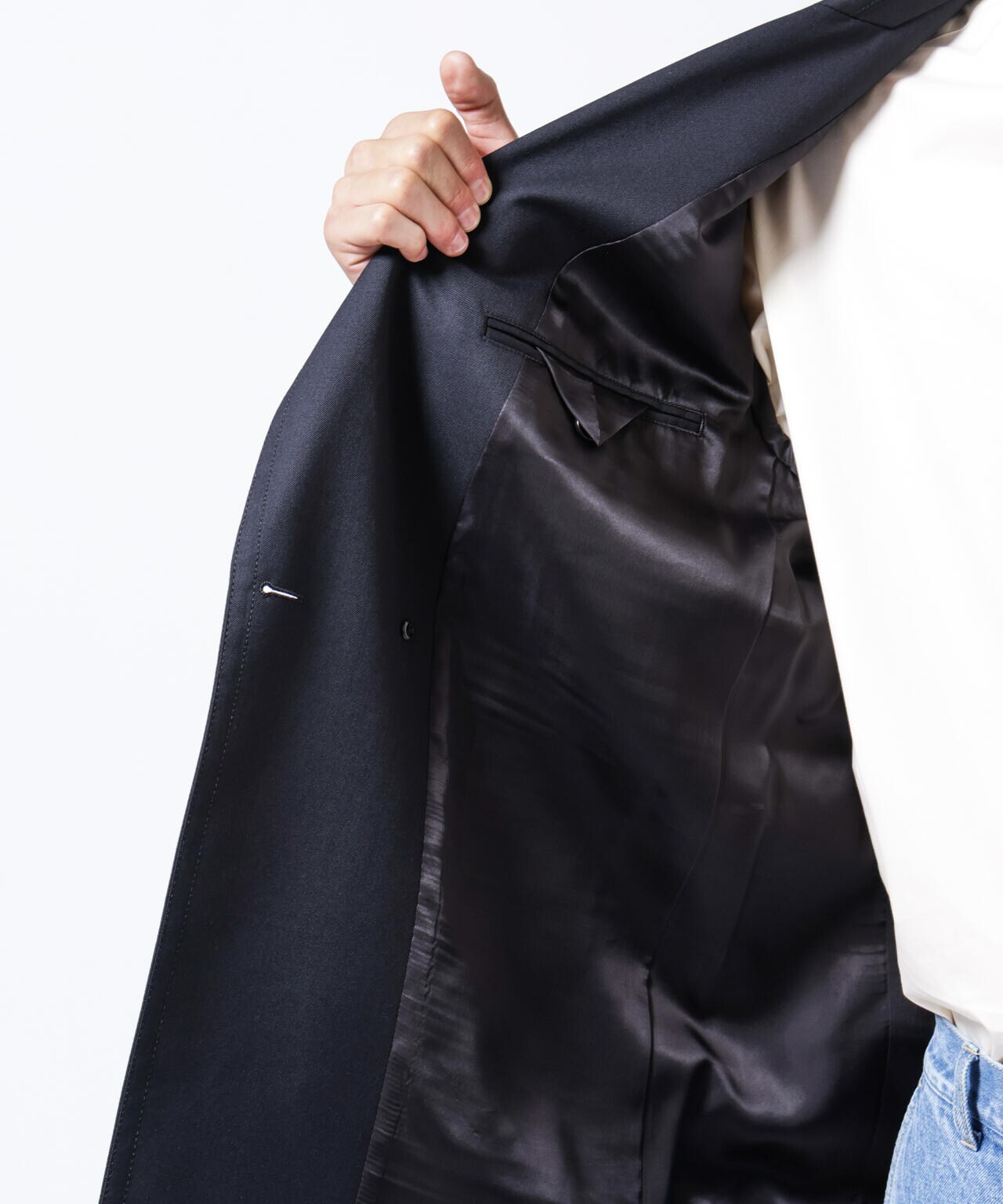 「ASSEMBLANC」VIST Gabardine オーバージャケット 6684216203