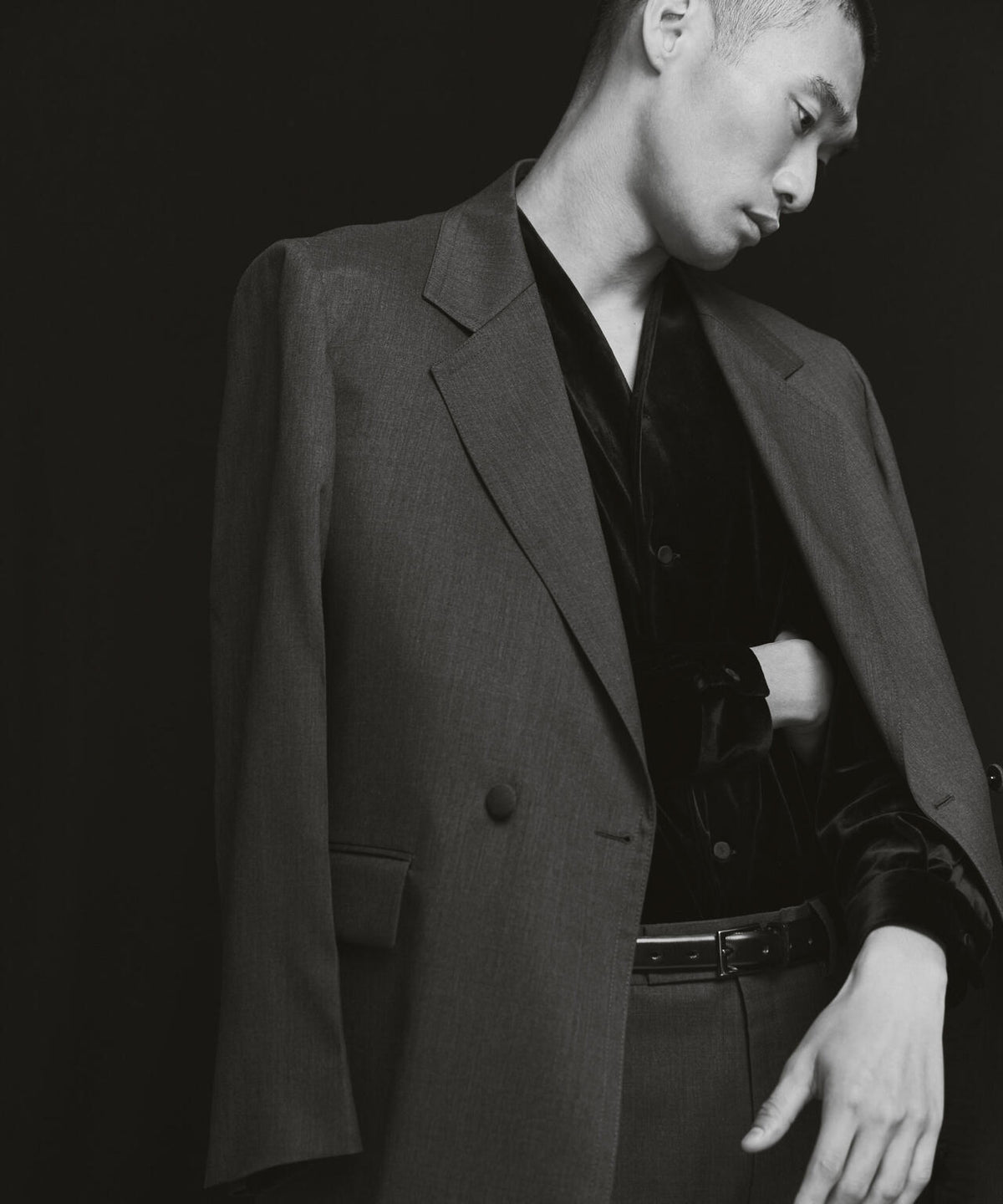 「ASSEMBLANC」VIST Gabardine オーバージャケット 6684216203