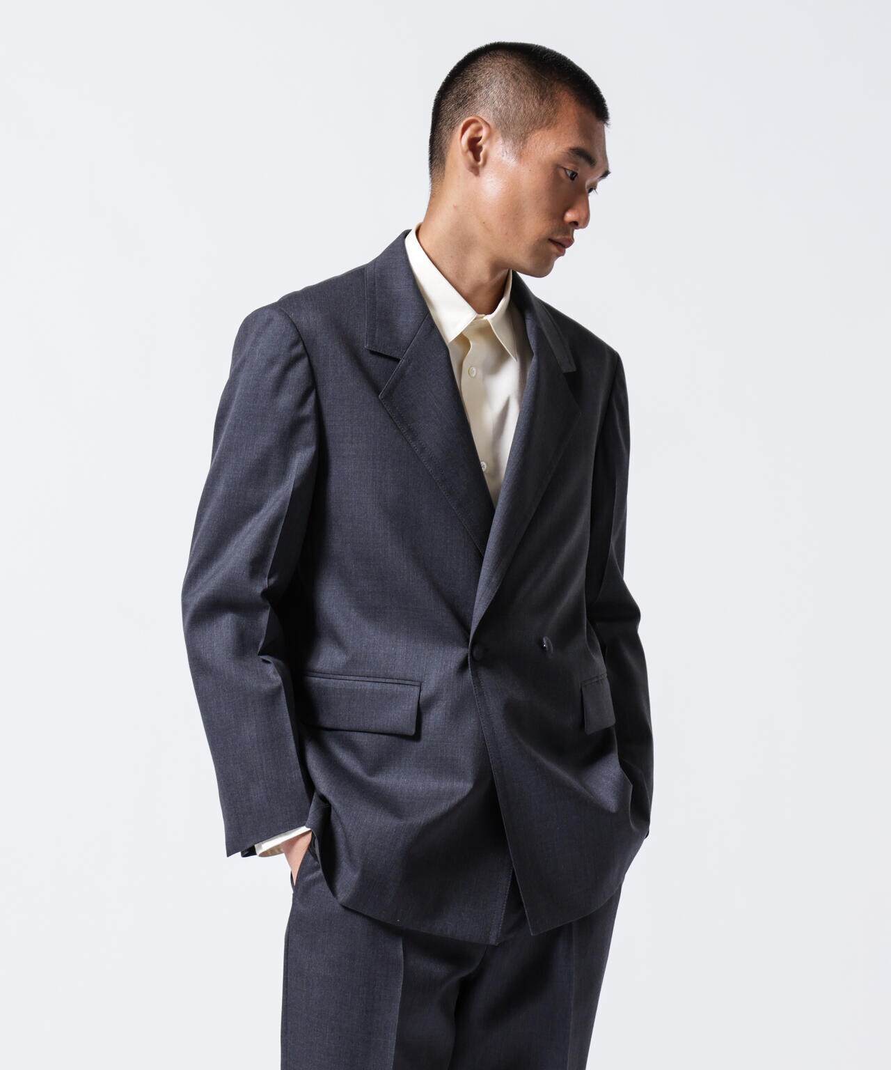 「ASSEMBLANC」VIST Gabardine オーバージャケット 6684216203