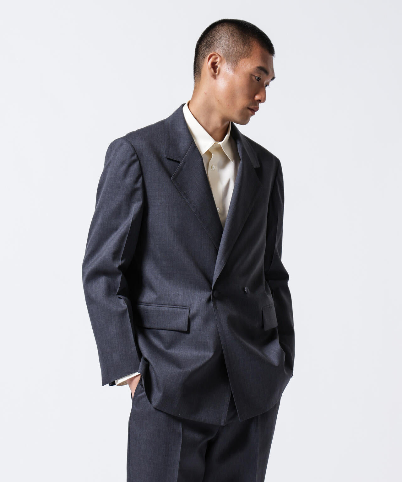 「ASSEMBLANC」VIST Gabardine オーバージャケット 6684216203