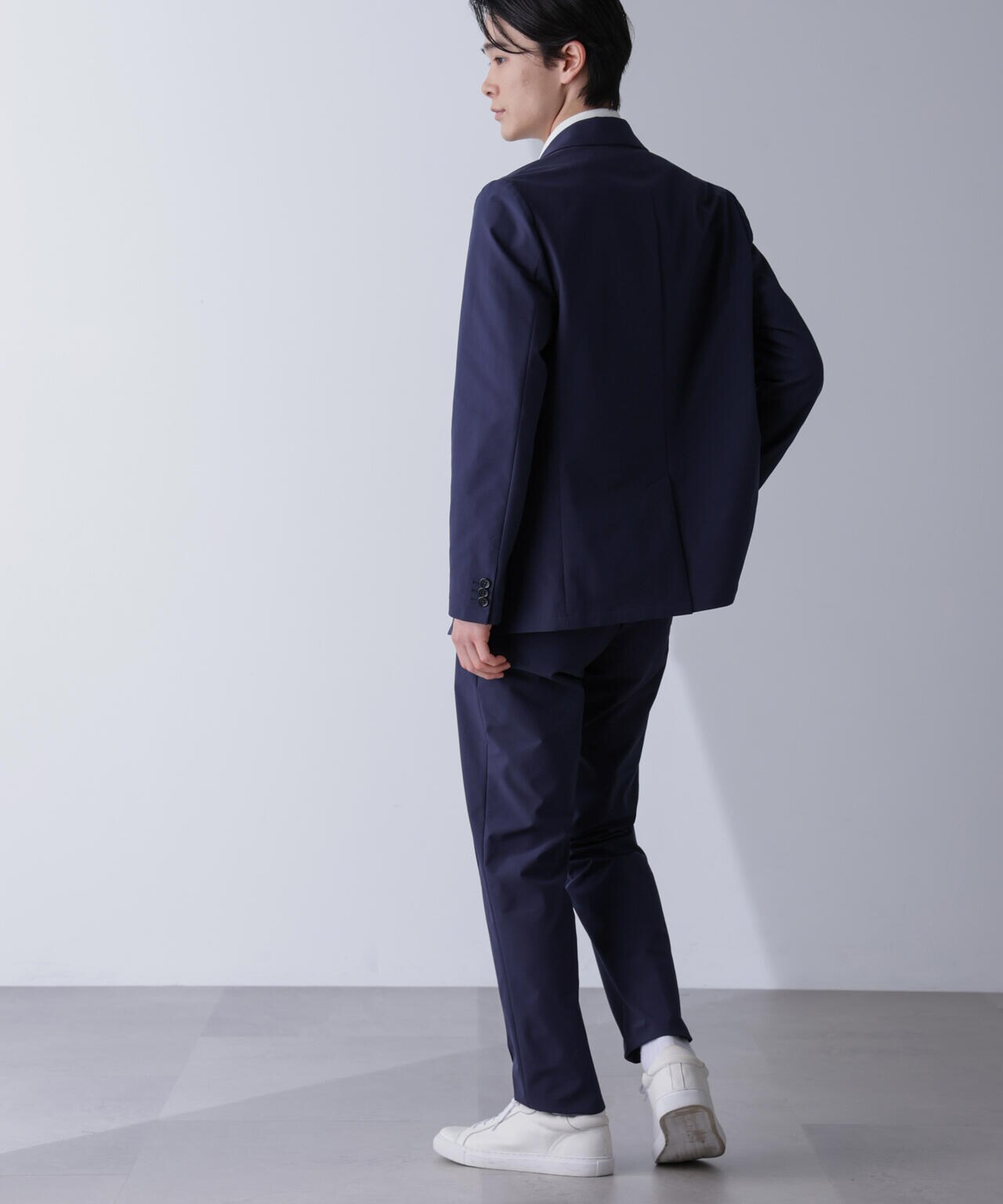 「N JACKET PREMIUM」TEXBRID(R)撥水ウラドットストレッチジャケット(セットアップ可) 6684217201